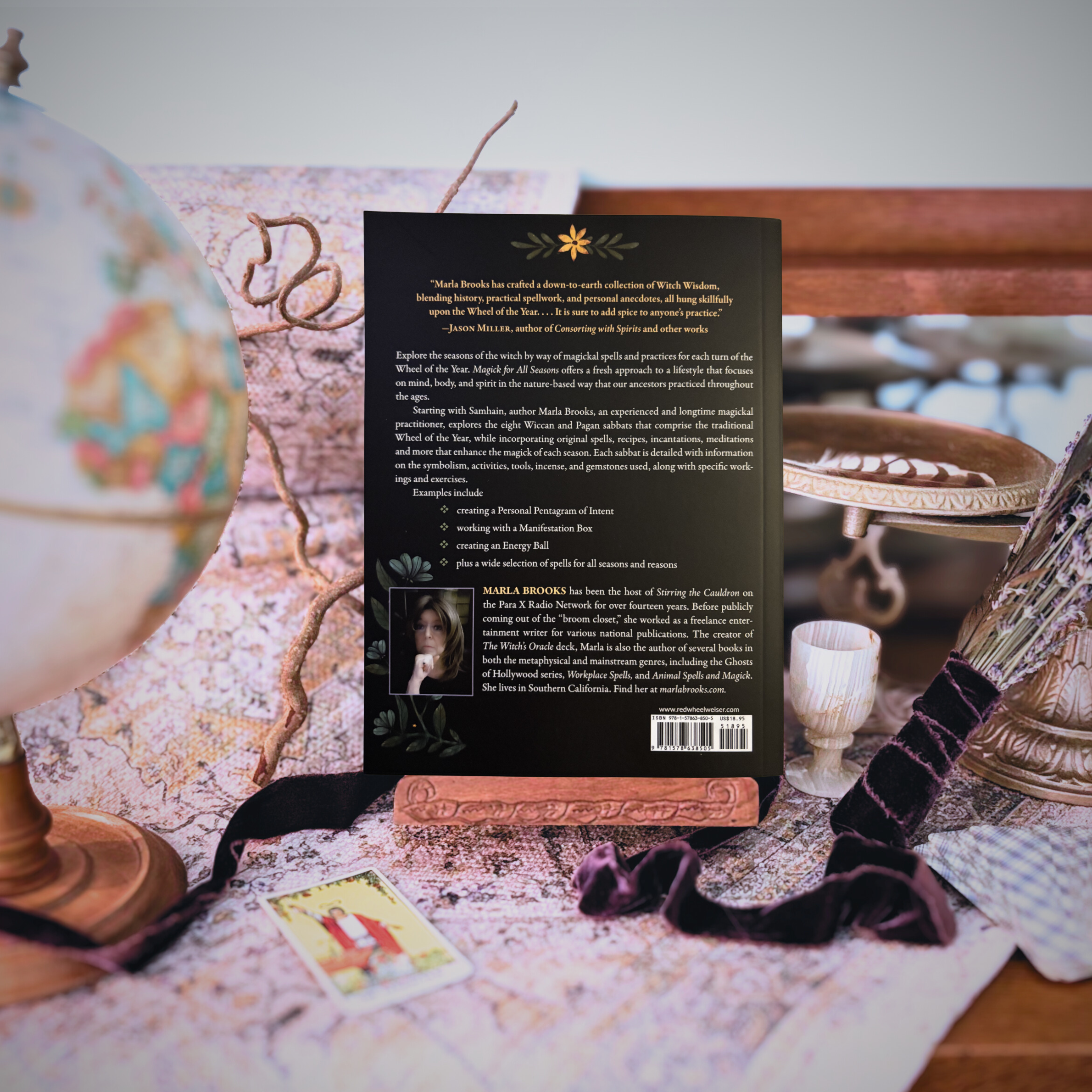 Magic for All Seasons: A Grimoire for the Wheel of the Year | Marla Brooks | 2025 | Pre-Owned