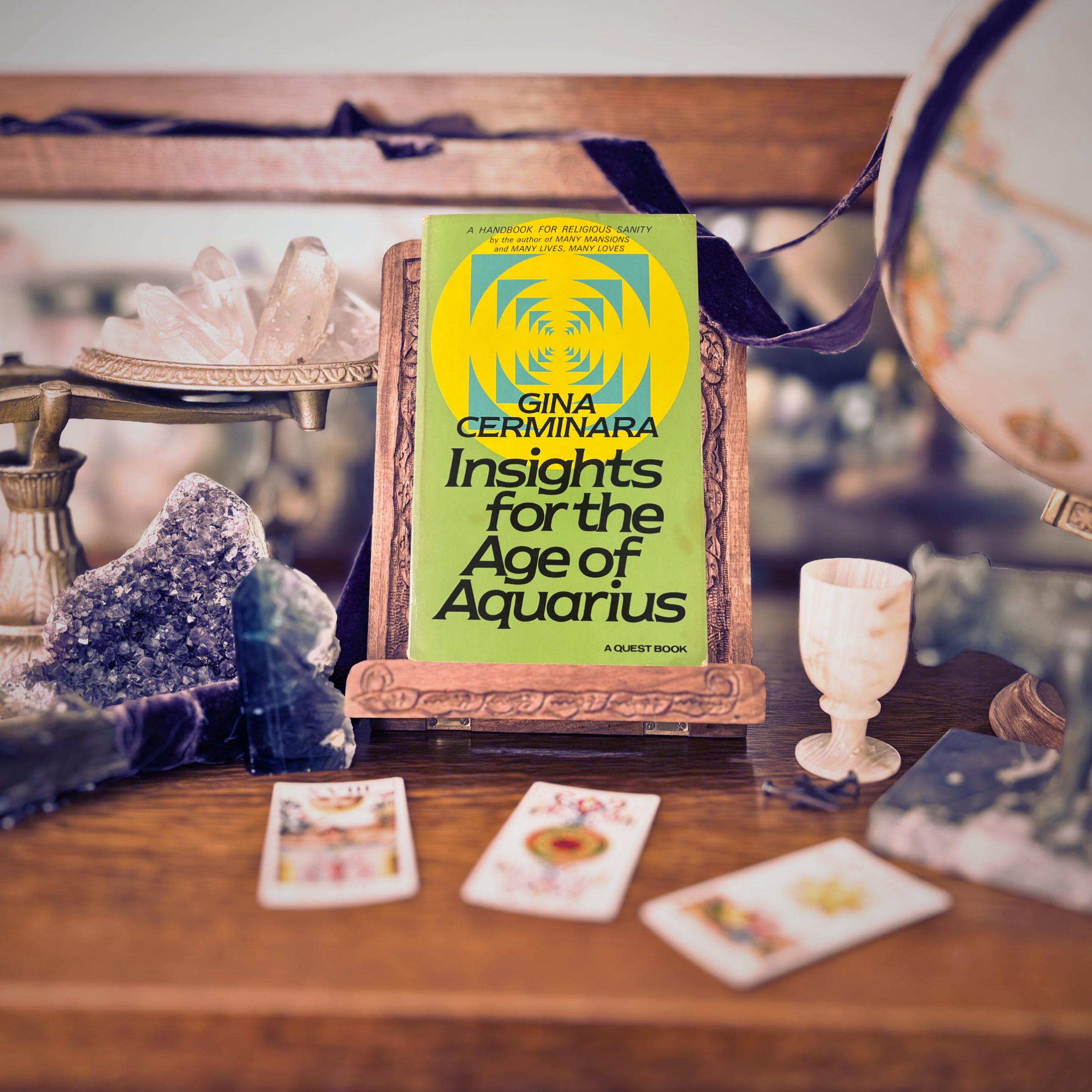 Insights for the Age of Aquarius | Gina Cerminara | 1973 | Pre-Owned-Haus of Darkness, Haus of Light