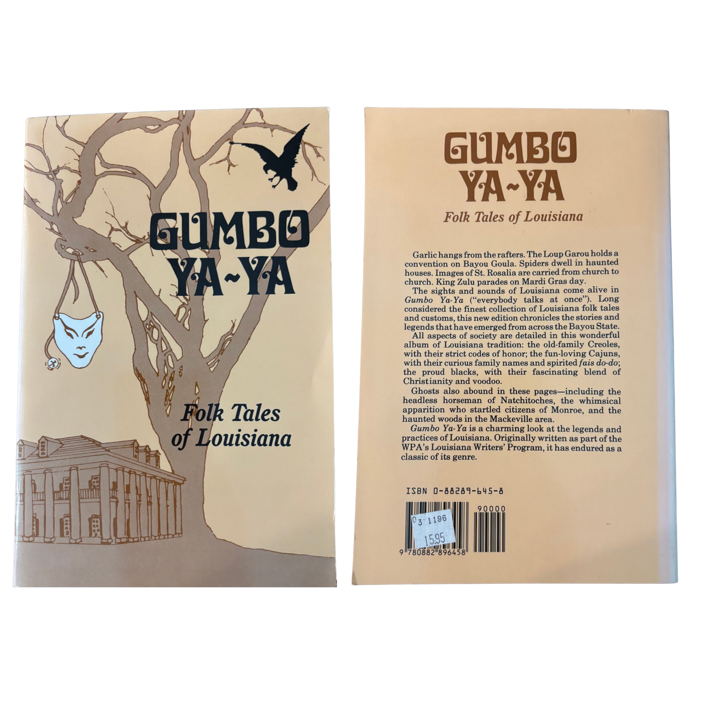Gumbo Ya Ya | Robert Tallant, Lyle Saxon, Edward Dreyer | 1987 | Pre-Owned-Haus of Darkness, Haus of Light