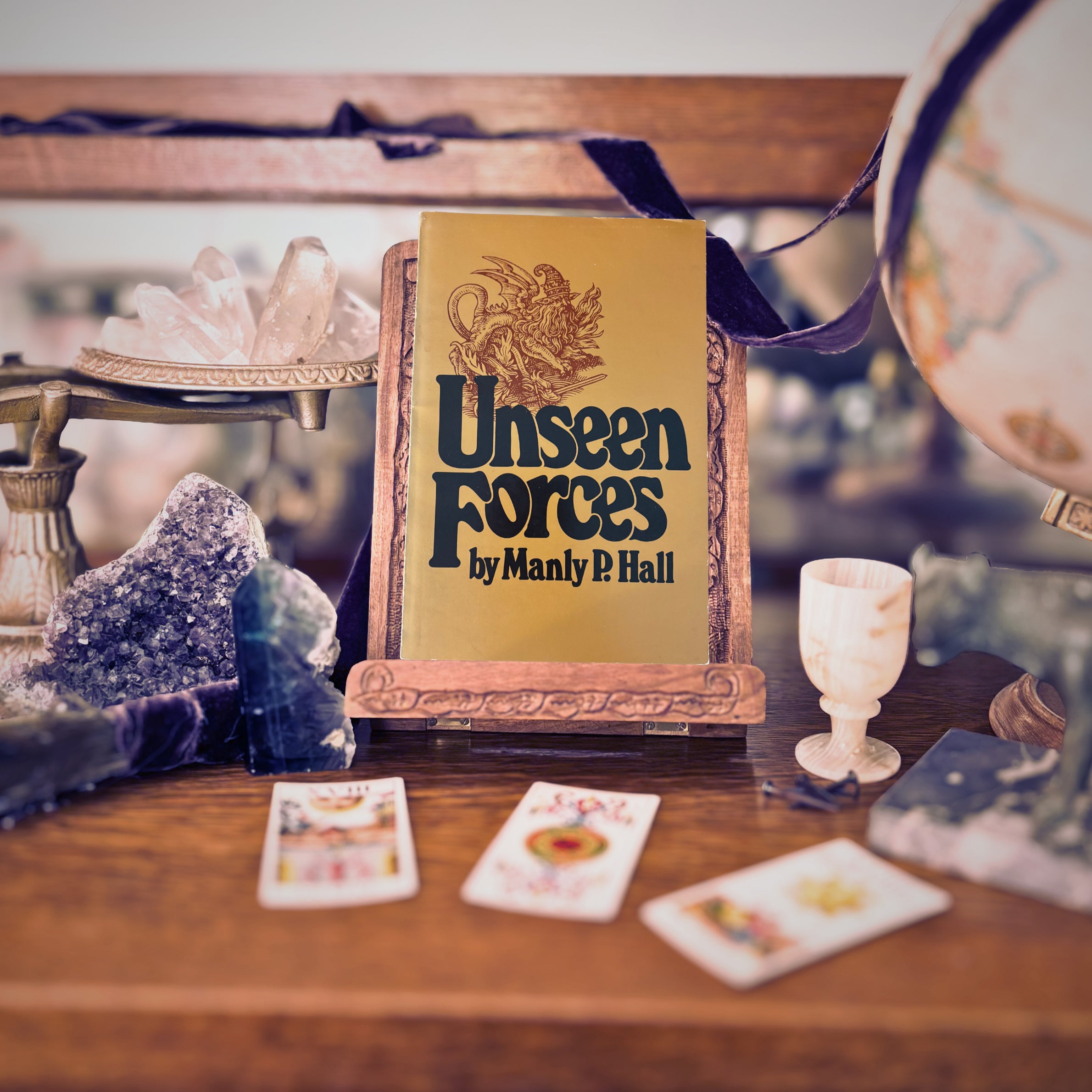 Unseen Forces | Manly P. Hall | 1978 | Pre-Owned-Haus of Darkness, Haus of Light