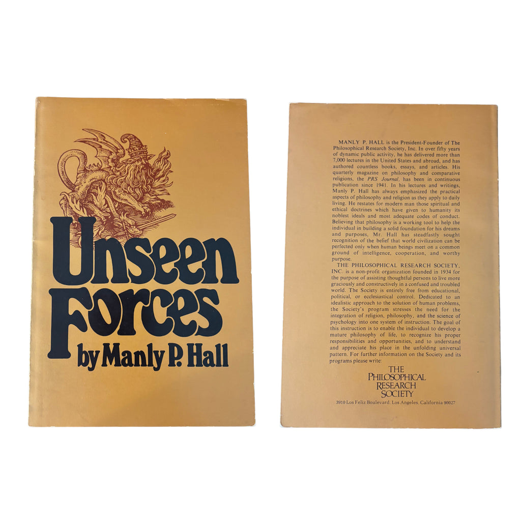 Unseen Forces | Manly P. Hall | 1978 | Pre-Owned-Haus of Darkness, Haus of Light