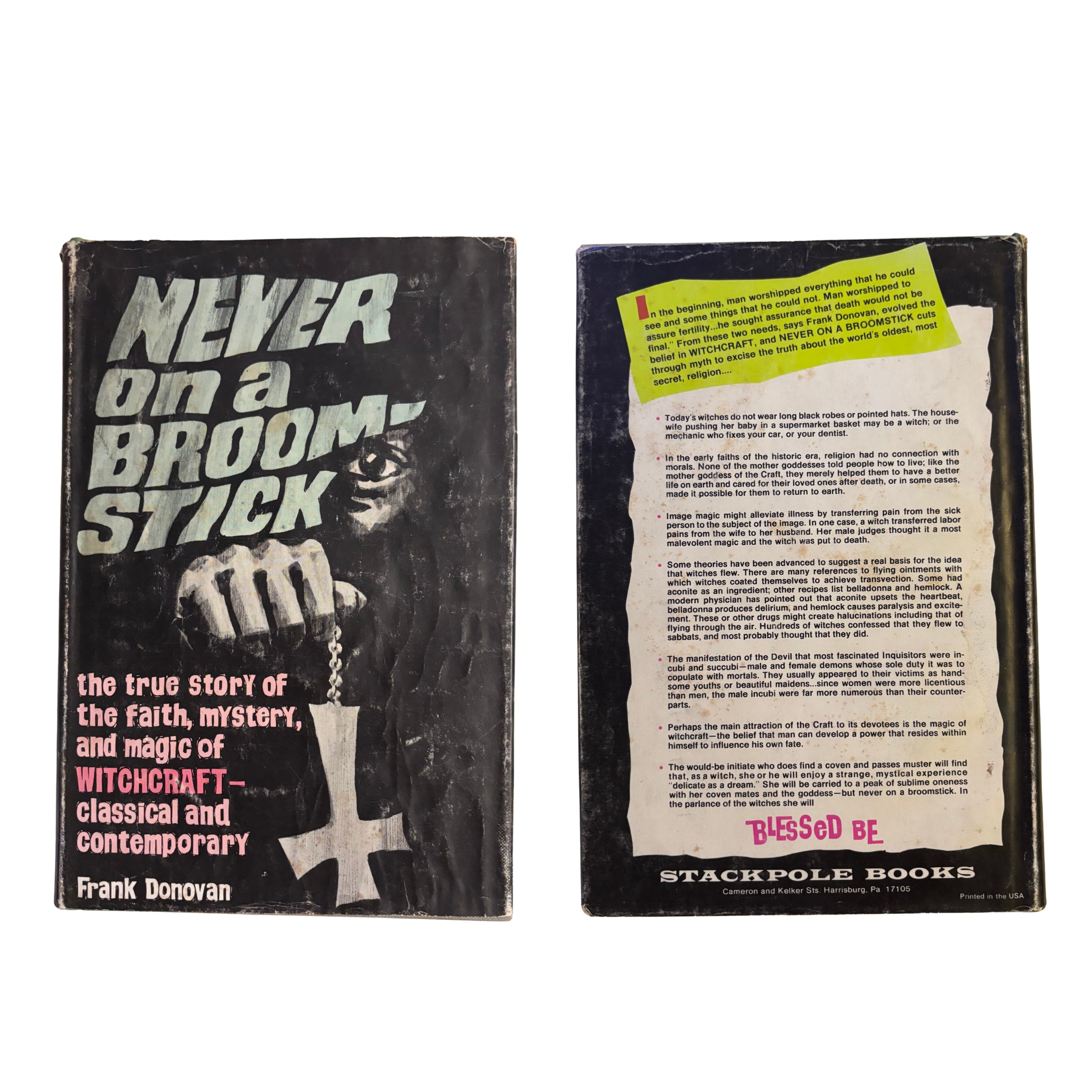 Never on a Broomstick | Frank Donovan | 1971 | Pre-Owned-Haus of Darkness, Haus of Light