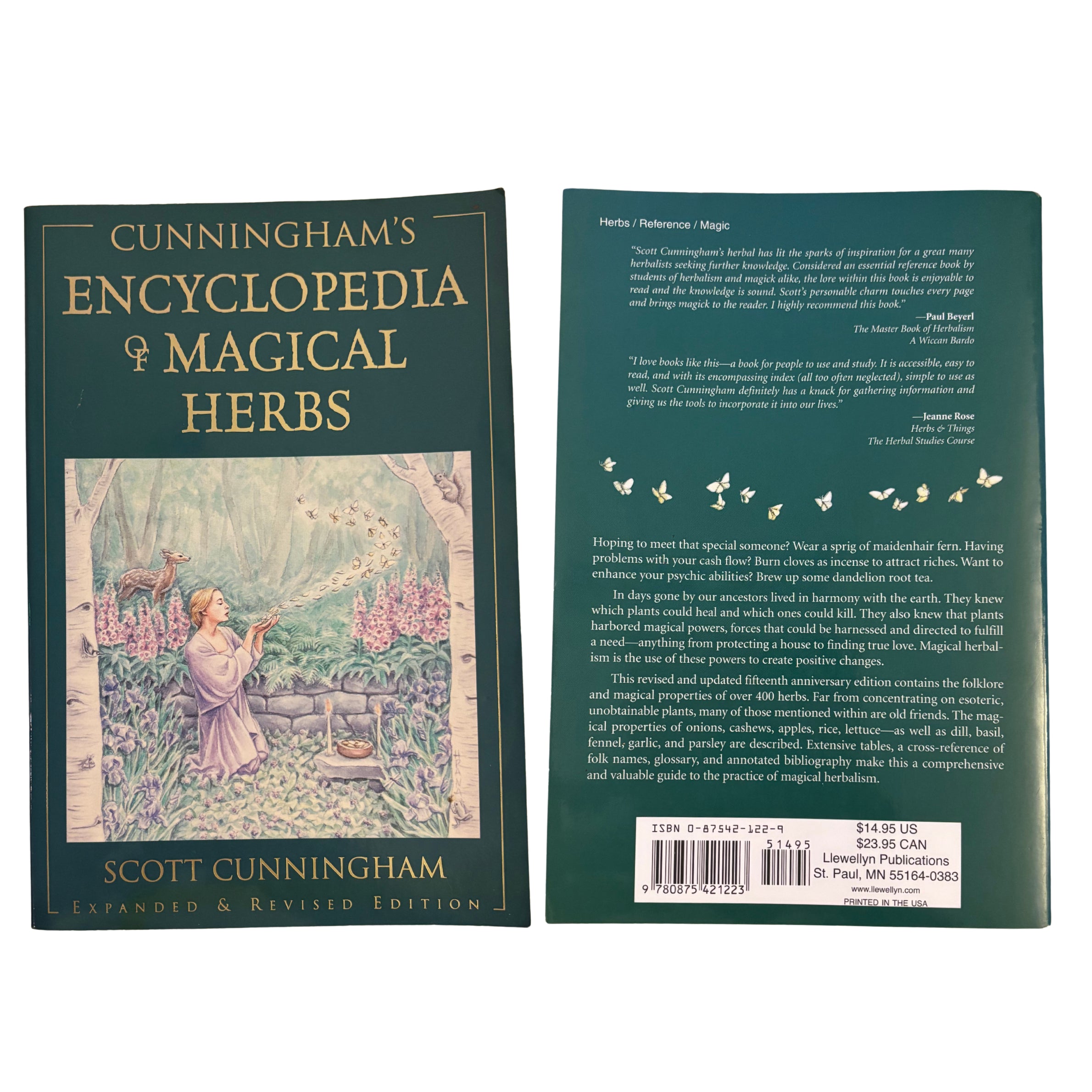 Cunningham's Encyclopedia of Magical Herbs | Scott Cunningham | 1995 | Pre-Owned-Haus of Darkness, Haus of Light