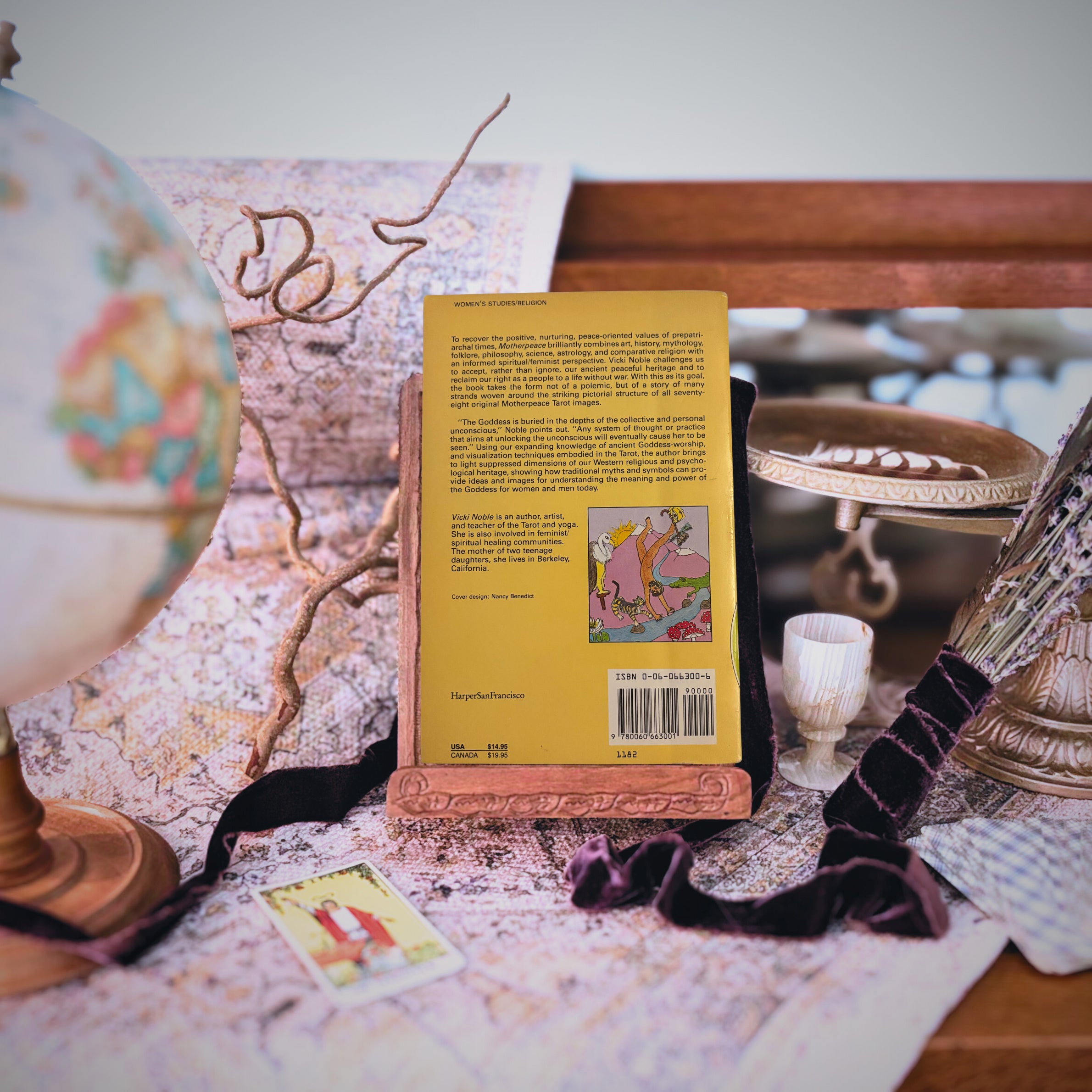 Motherpeace: A Way to the Goddess through Myth, Art, and Tarot | Vicki Noble | 1983 | Pre-Owned-Haus of Darkness, Haus of Light