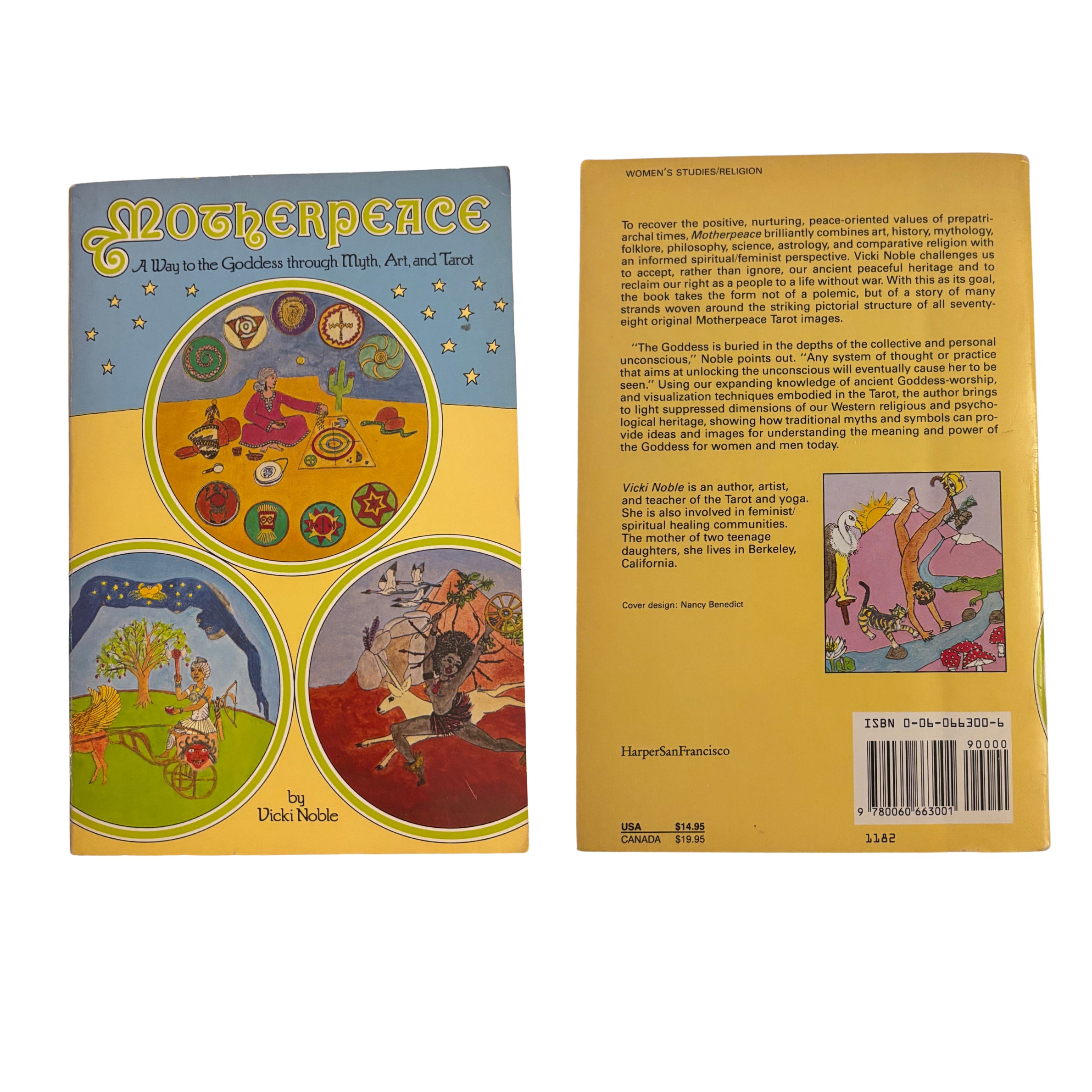 Motherpeace: A Way to the Goddess through Myth, Art, and Tarot | Vicki Noble | 1983 | Pre-Owned-Haus of Darkness, Haus of Light