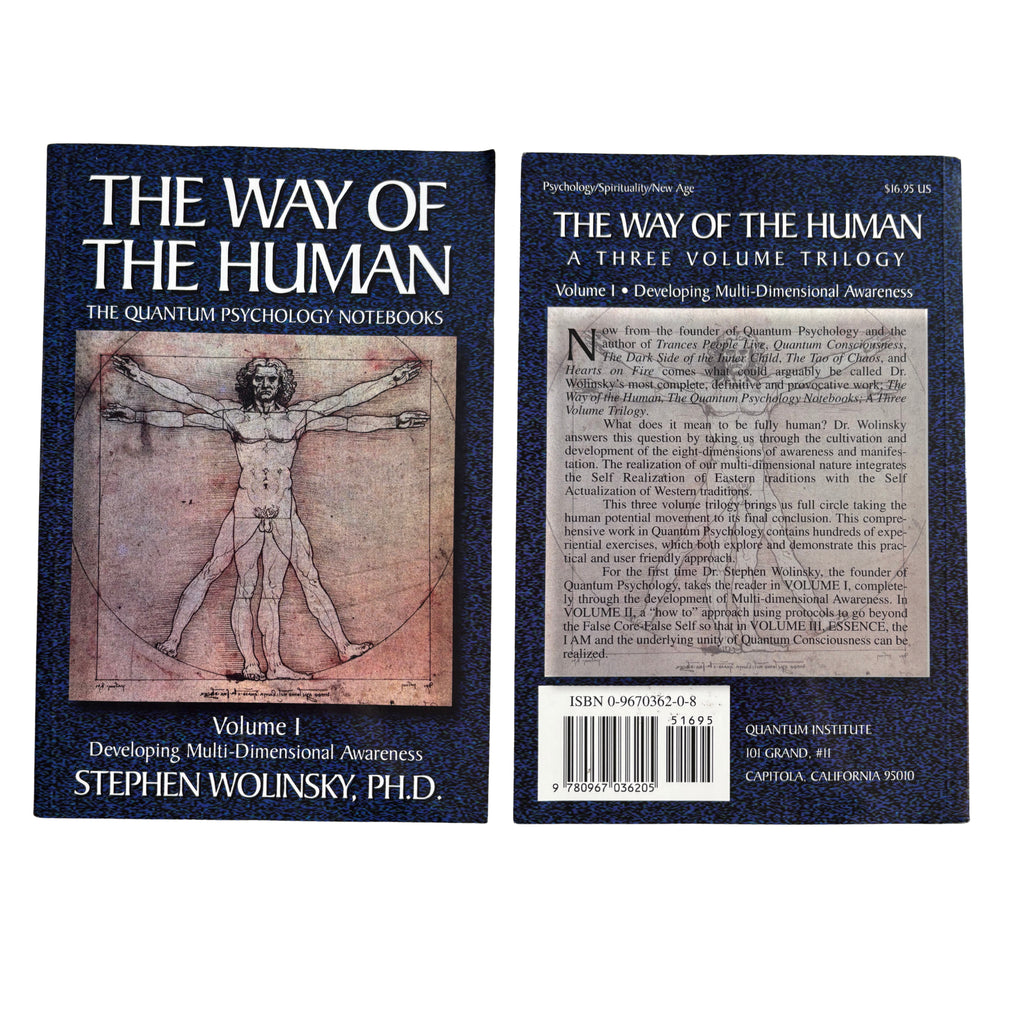 The Way of the Human, The Quantum Psychology Notebooks #1 | Stephen H. Wolinksy | 1999 | Pre-Owned-Haus of Darkness, Haus of Light