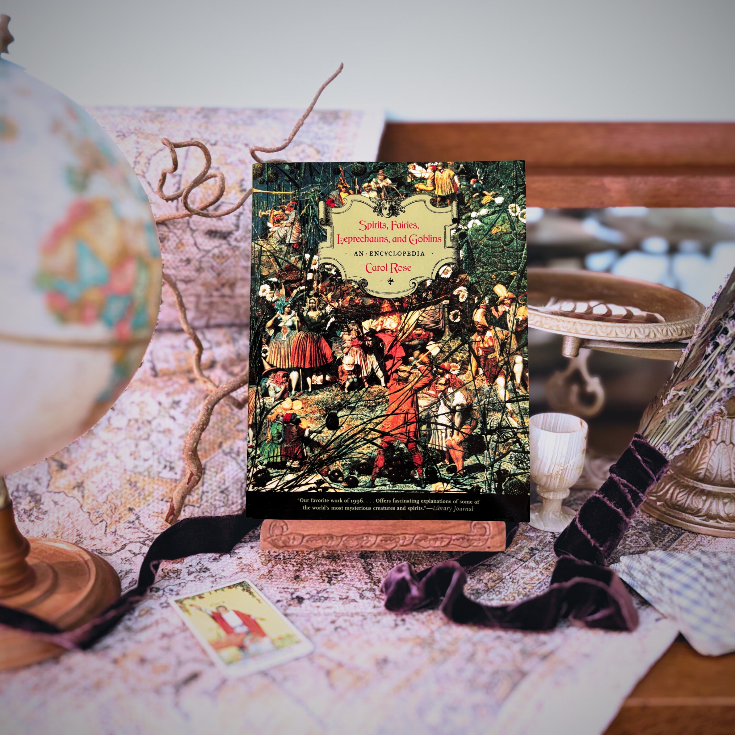 Spirits, Fairies, Leprechauns and Goblins, an Encyclopedia | Carol Rose | 1998 | Pre-Owned-Haus of Darkness, Haus of Light