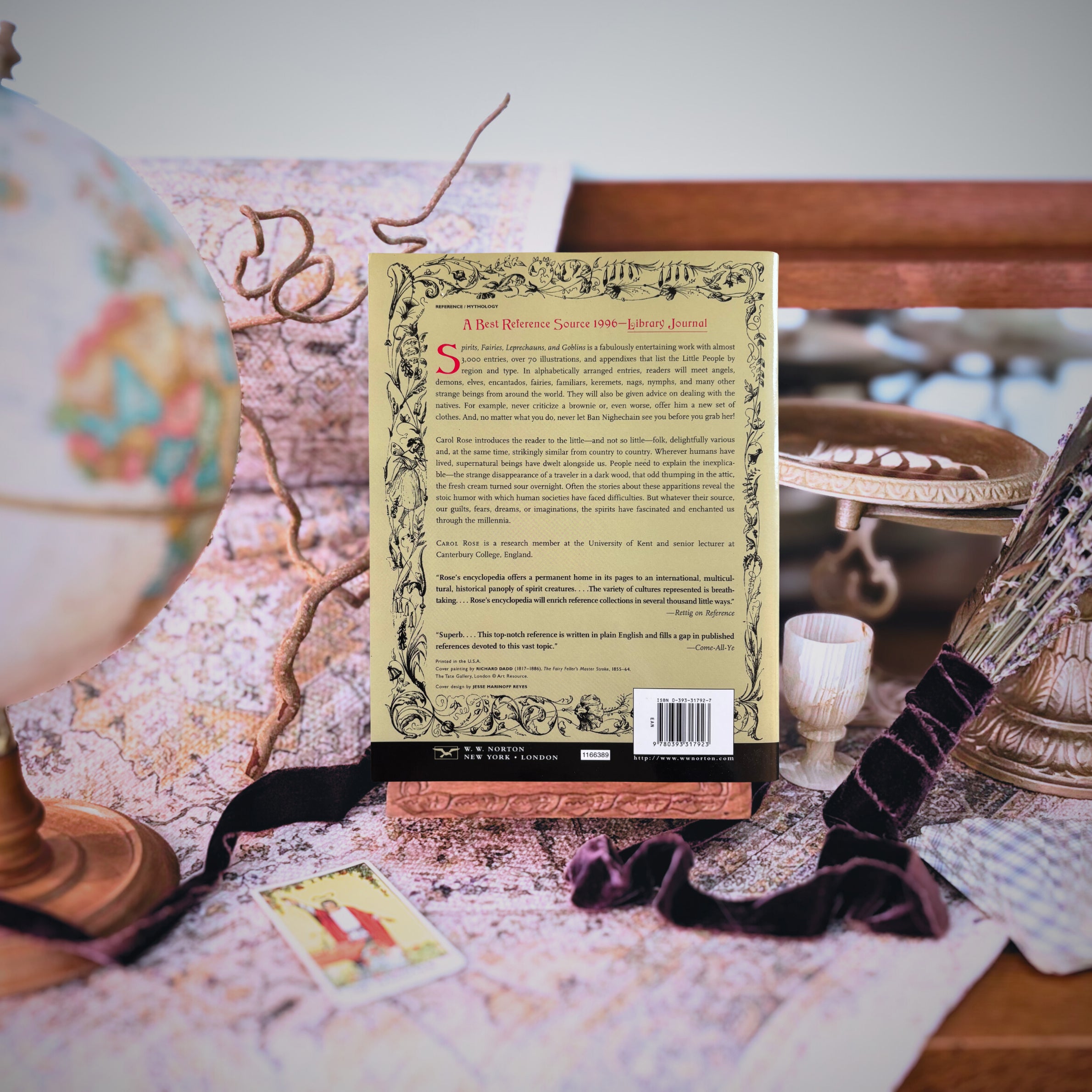 Spirits, Fairies, Leprechauns and Goblins, an Encyclopedia | Carol Rose | 1998 | Pre-Owned-Haus of Darkness, Haus of Light