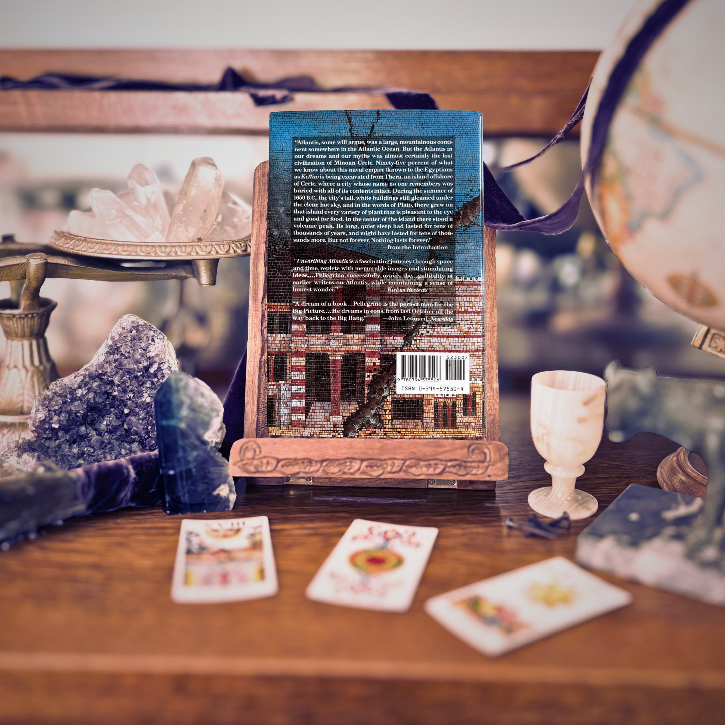 Unearthing Atlantis | Charles Pellegrino | 1993 | Pre-Owned-Haus of Darkness, Haus of Light