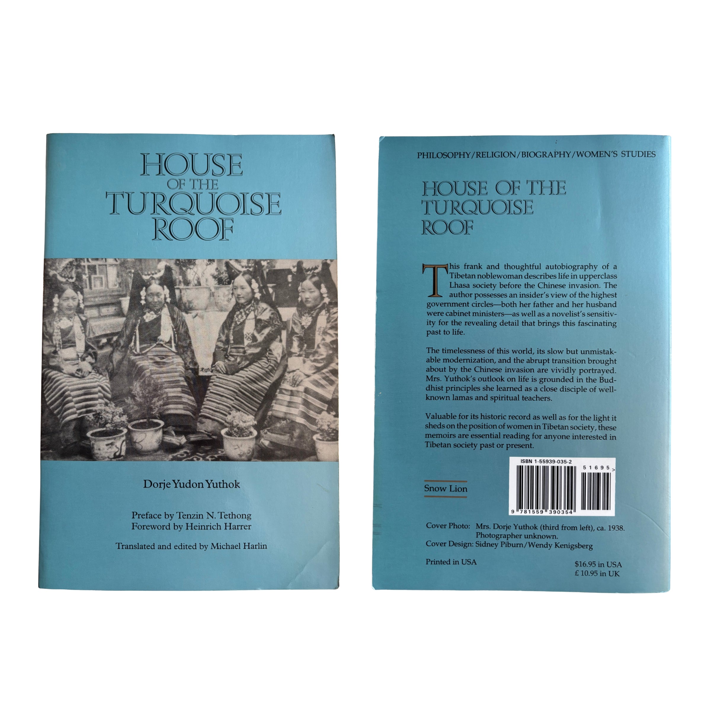 House of the Turquoise Roof | Dorje Yudon Yuthok | 1990 | Pre-Owned-Haus of Darkness, Haus of Light