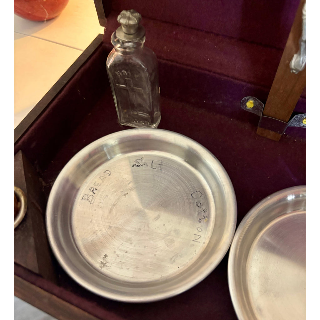 Vintage Last Rites Sick Call Box-Haus of Darkness, Haus of Light