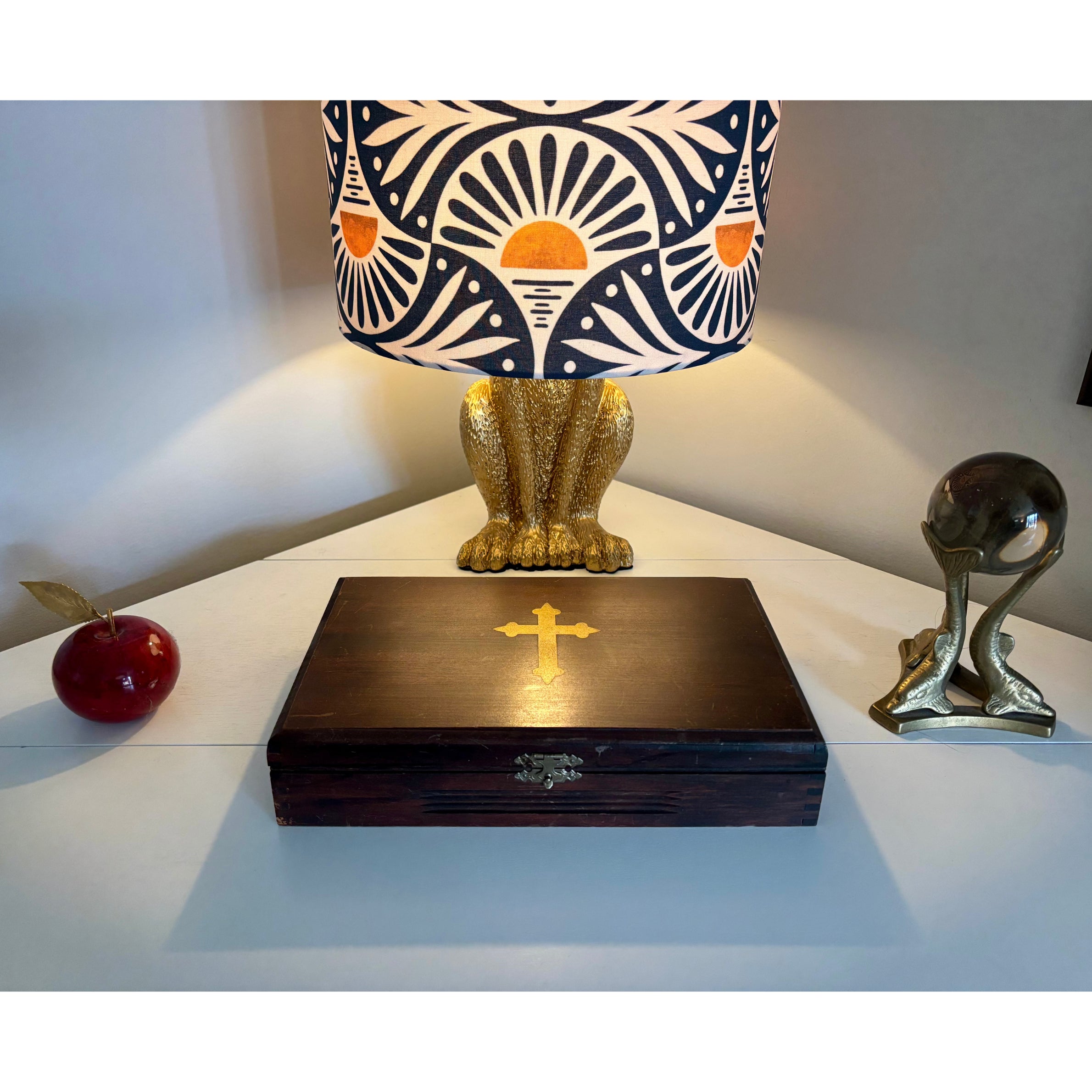 Vintage Last Rites Sick Call Box-Haus of Darkness, Haus of Light