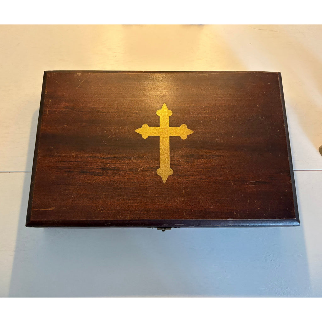 Vintage Last Rites Sick Call Box-Haus of Darkness, Haus of Light