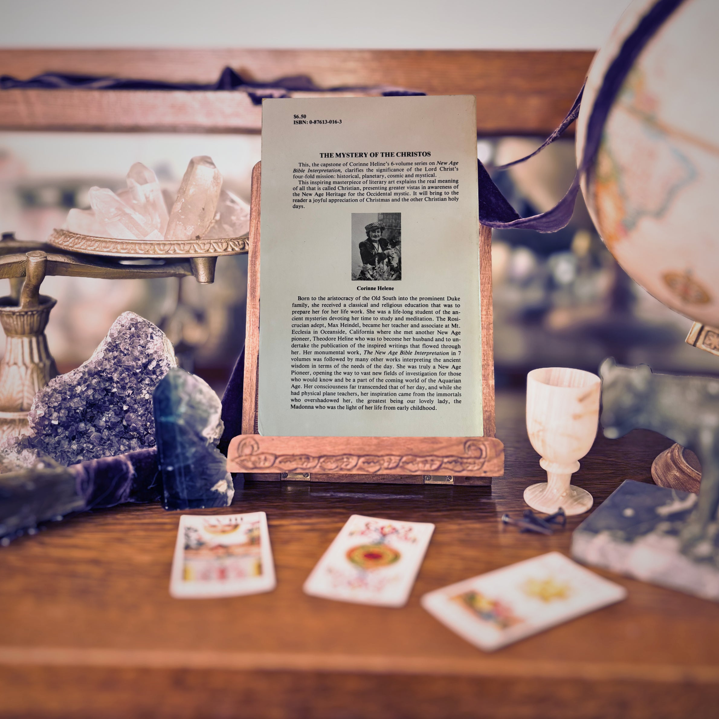 The Mystery of the Christos | Corrine Heline | 1978 | Pre-Owned-Haus of Darkness, Haus of Light