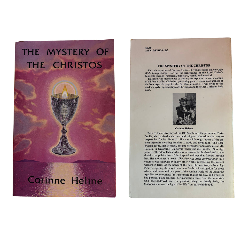 The Mystery of the Christos | Corrine Heline | 1978 | Pre-Owned-Haus of Darkness, Haus of Light