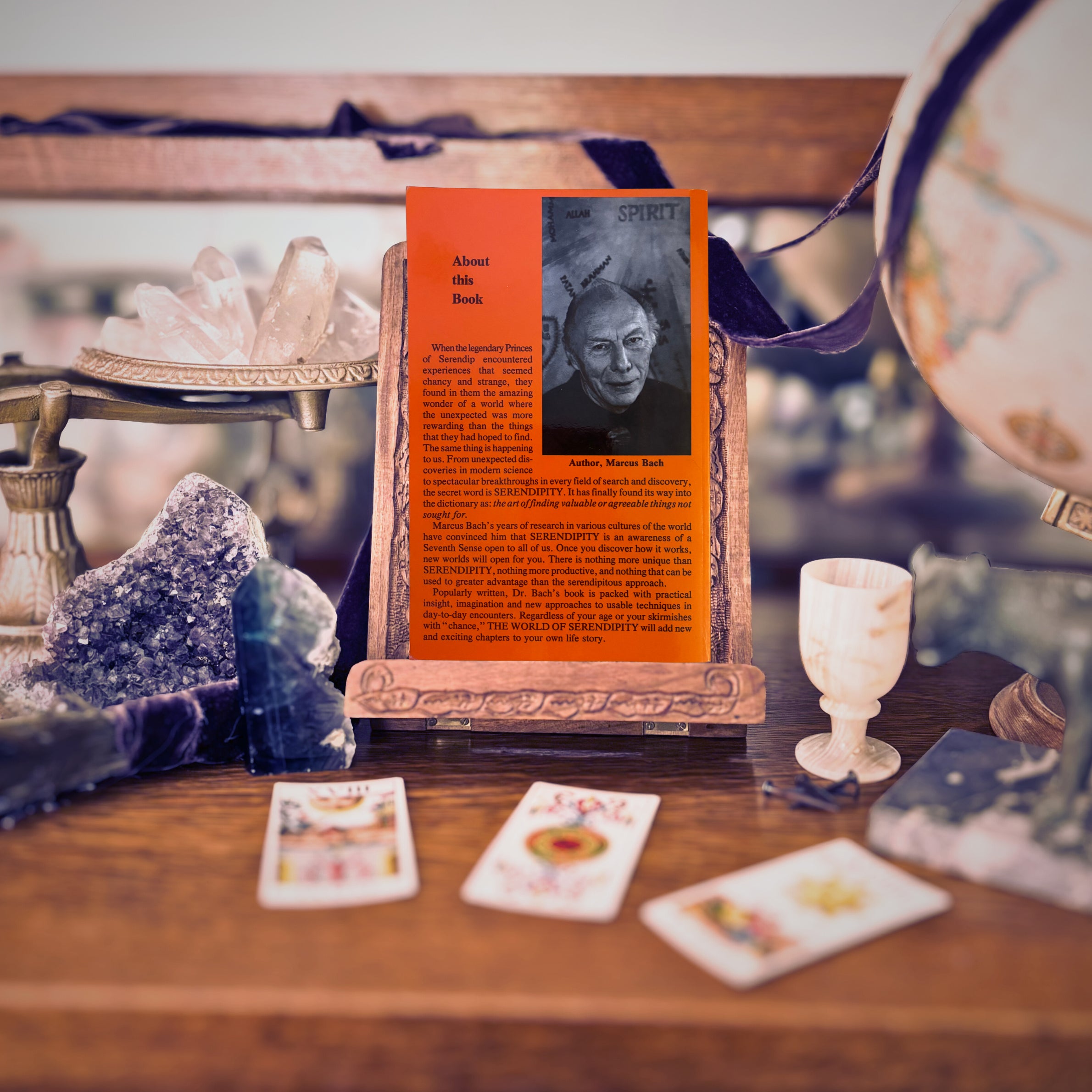 The World of serendipity | Marcus Bach | 1987 | Pre-Owned-Haus of Darkness, Haus of Light