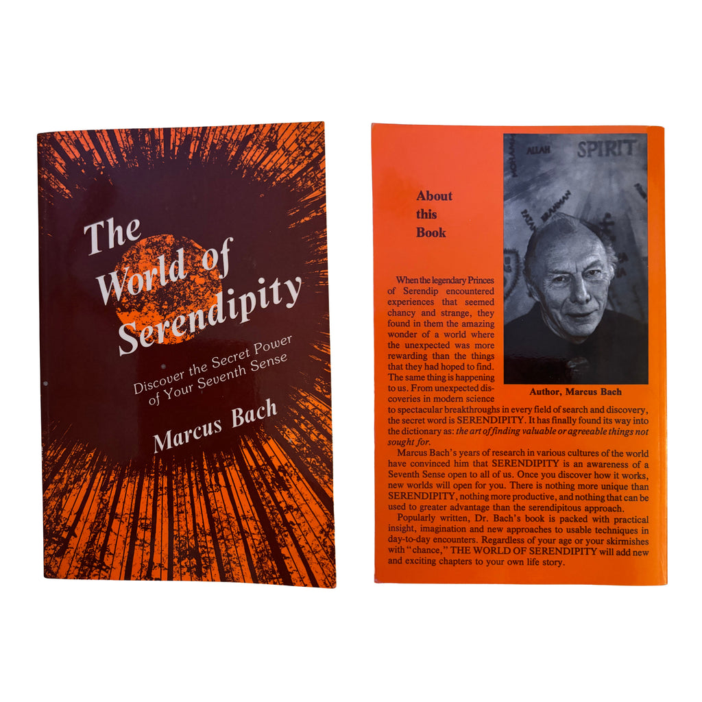 The World of serendipity | Marcus Bach | 1987 | Pre-Owned-Haus of Darkness, Haus of Light