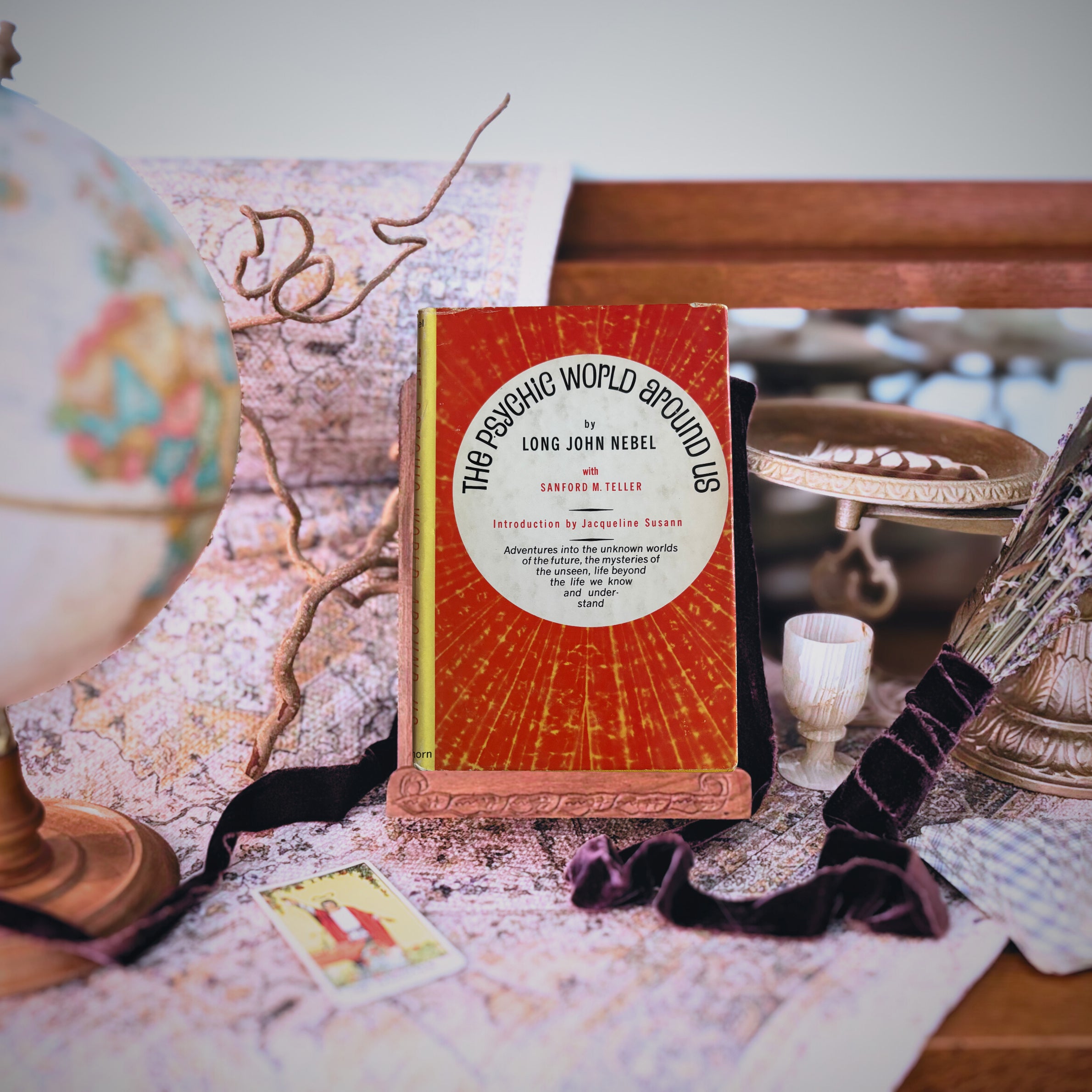 The Psychic World Around Us | Long John Nebel | 1969 | Pre-Owned-Haus of Darkness, Haus of Light