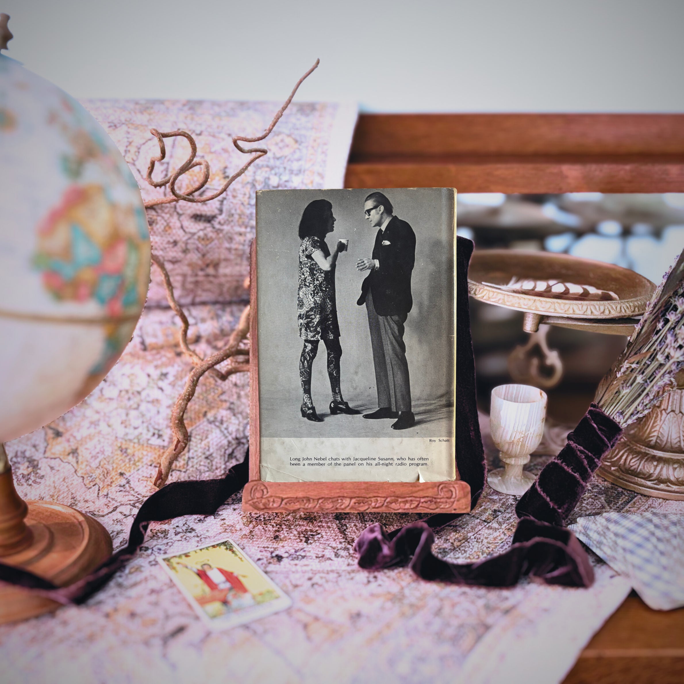 The Psychic World Around Us | Long John Nebel | 1969 | Pre-Owned-Haus of Darkness, Haus of Light