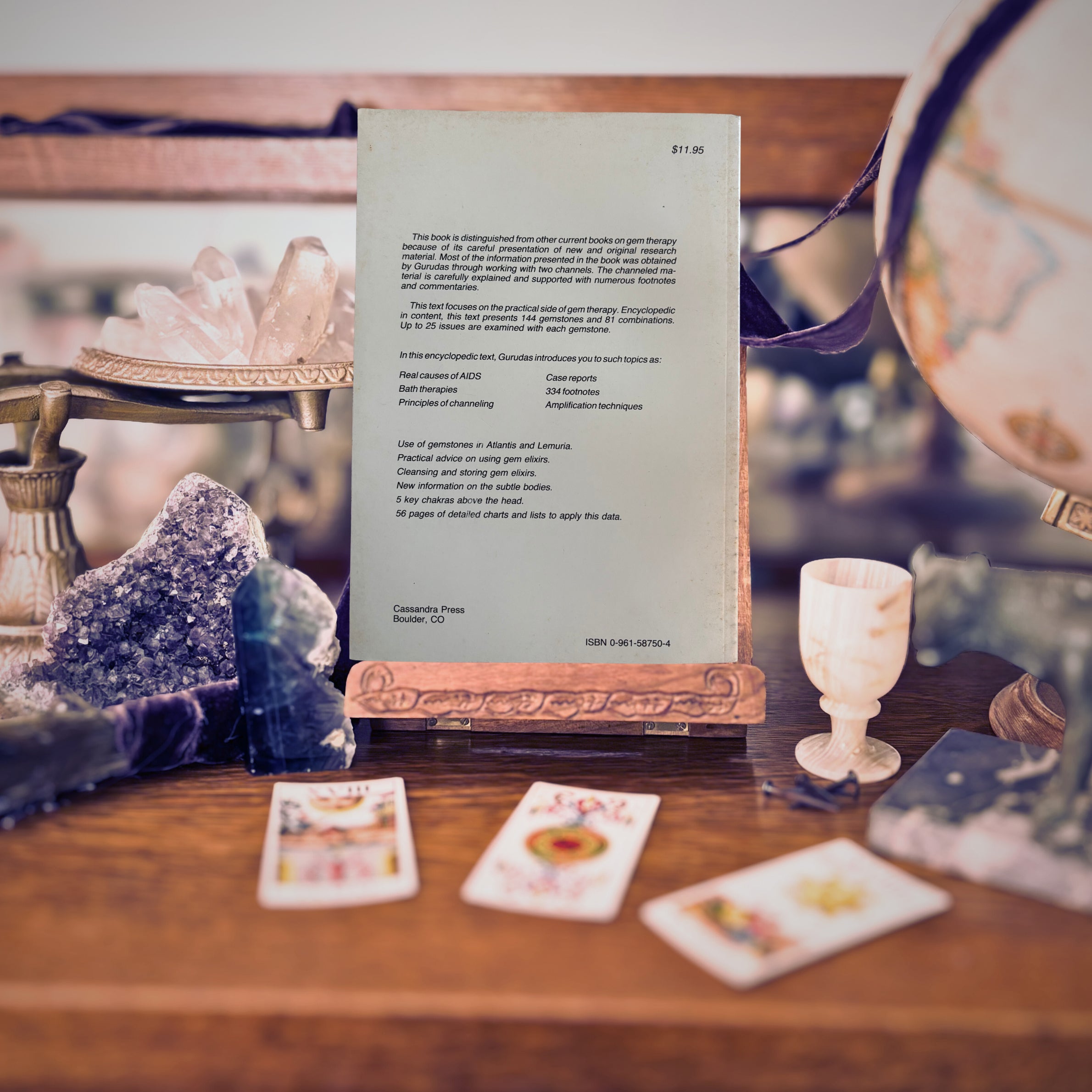 Gem Elixirs and Vibrational Healing Vol 1 & 2 | Gurudas | 1985 & 1986 | Pre-Owned-Haus of Darkness, Haus of Light