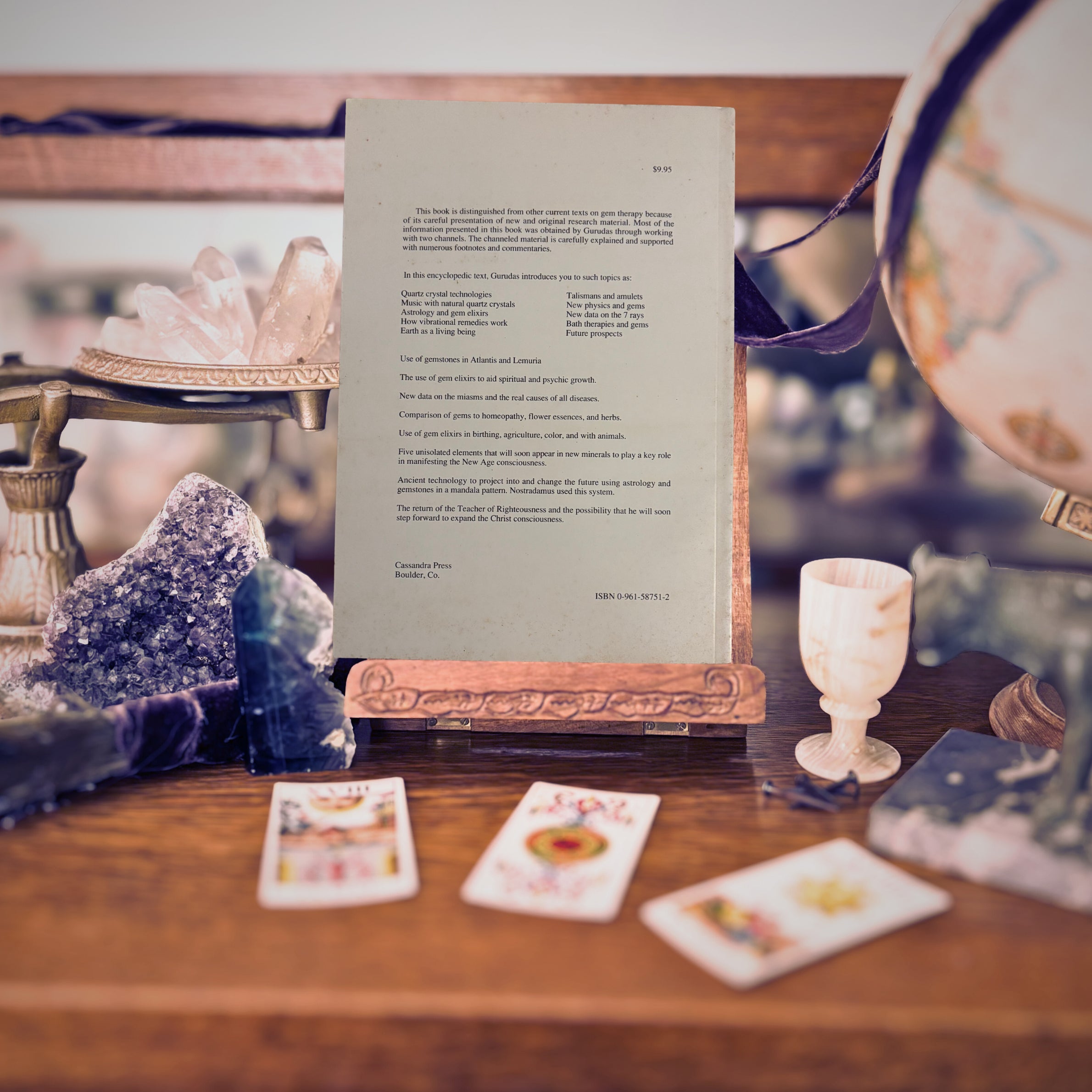 Gem Elixirs and Vibrational Healing Vol 1 & 2 | Gurudas | 1985 & 1986 | Pre-Owned-Haus of Darkness, Haus of Light