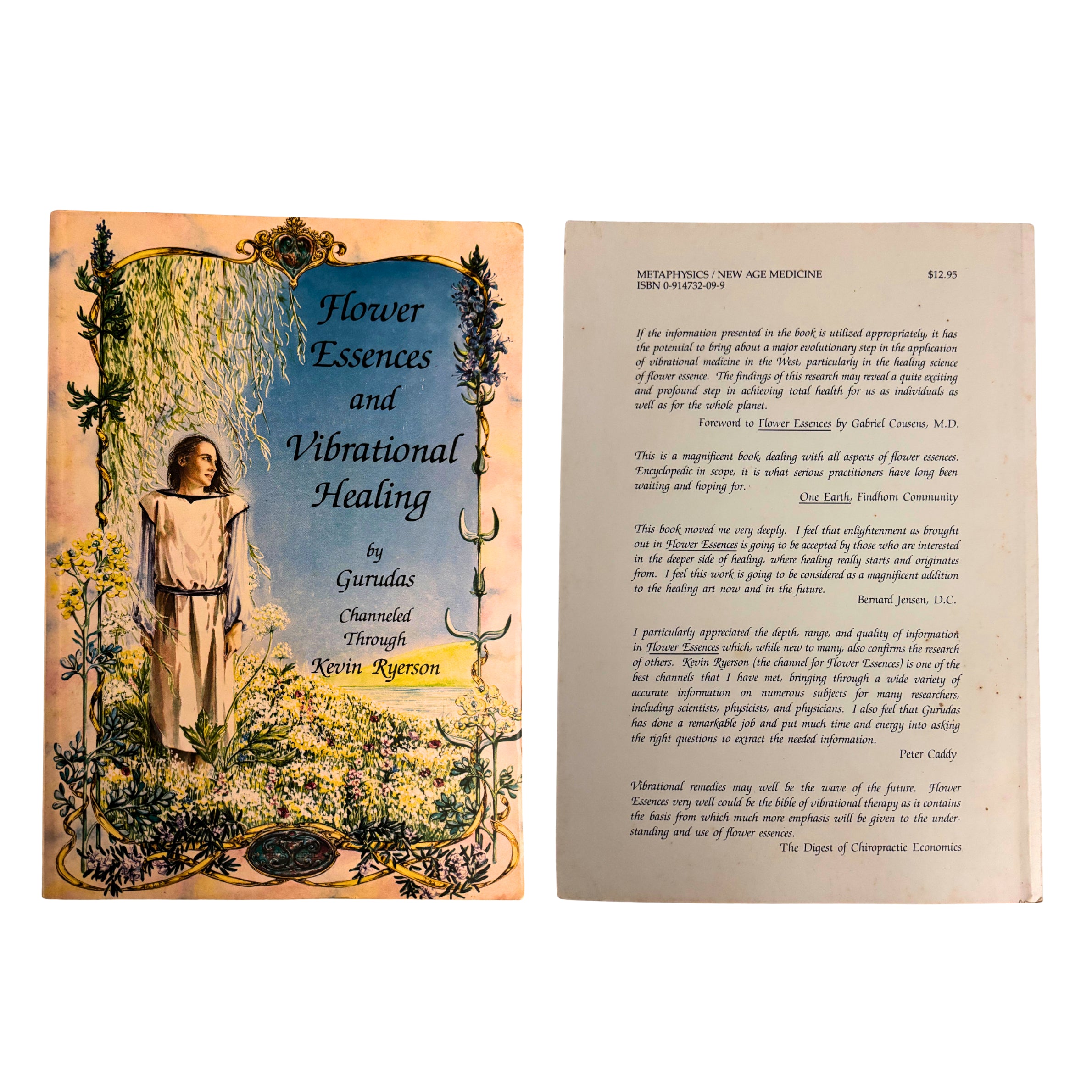 Flower Essences and Vibrational Healing | Gurudas | 1983 | Pre-Owned-Haus of Darkness, Haus of Light