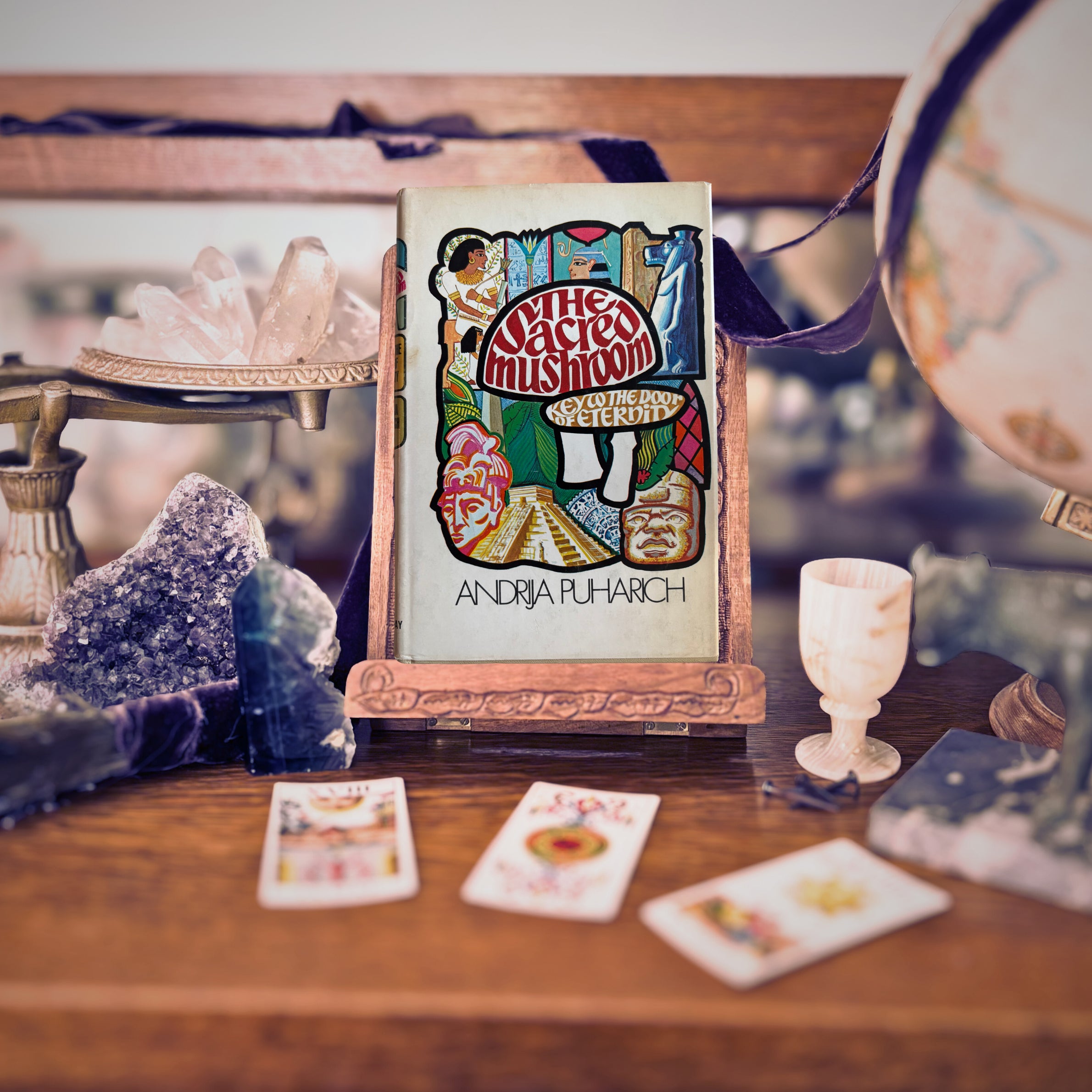 The Sacred Mushroom |  Andrija Puharich | 1959 | Pre-Owned-Haus of Darkness, Haus of Light