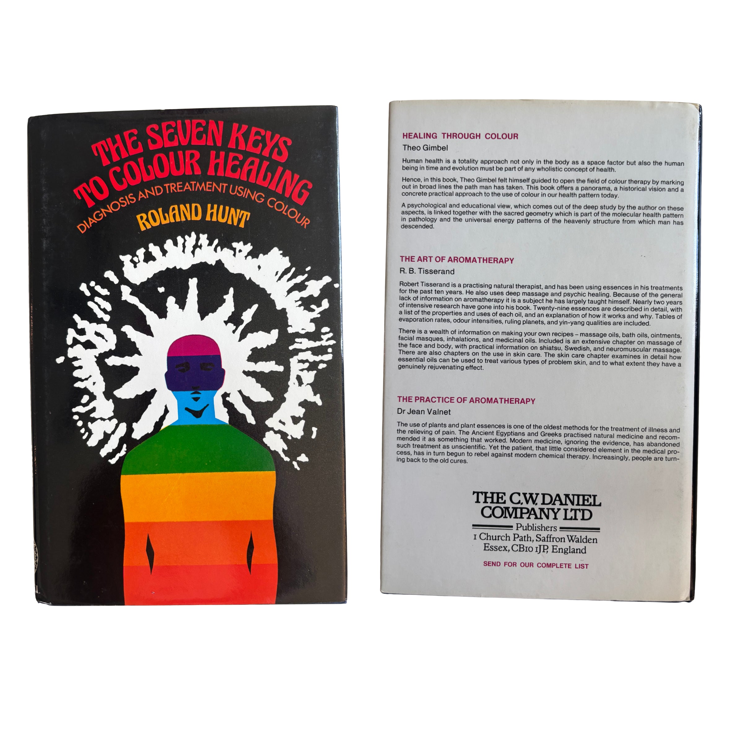 The Seven Keys to Colour Healing | Roland Hunt| 1981 | Pre-Owned-Haus of Darkness, Haus of Light