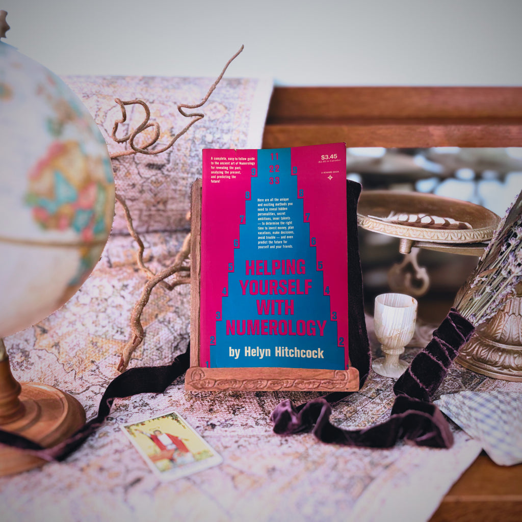 Helping Yourself with Numerology | Helyn Hitchcock | 1977 | Pre-Owned-Haus of Darkness, Haus of Light