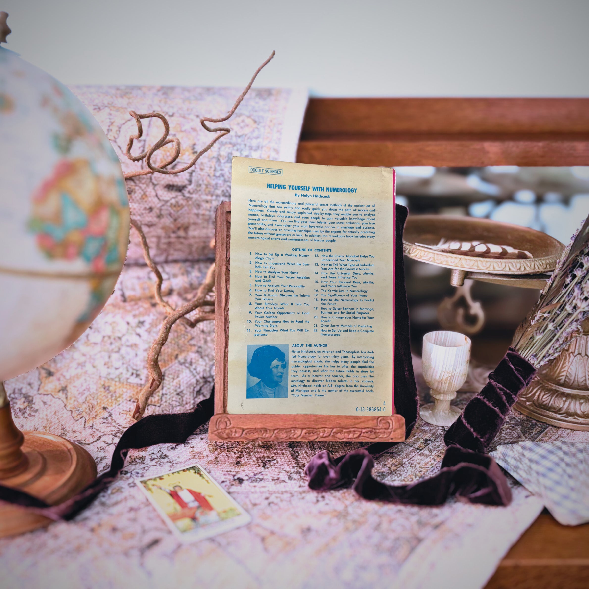 Helping Yourself with Numerology | Helyn Hitchcock | 1977 | Pre-Owned-Haus of Darkness, Haus of Light