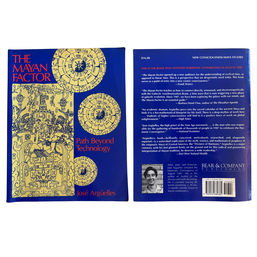 The Mayan Factor | Jose Arguelles | 1996 | Pre-Owned-Haus of Darkness, Haus of Light