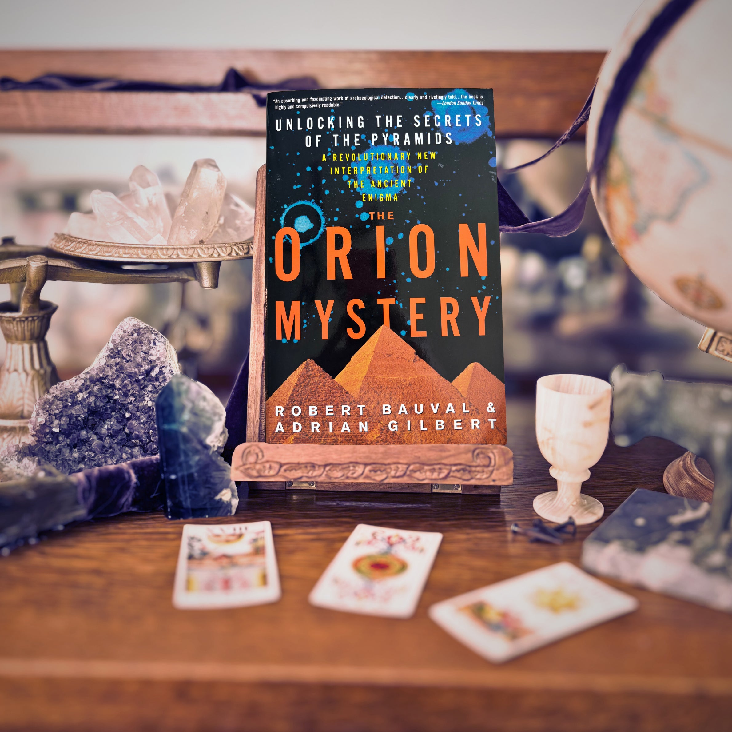 The Orion Mystery Unlocking the Secrets of the Pyramids | Robert Bauval & Adrian Gilbert | 1995 | Pre-Owned-Haus of Darkness, Haus of Light