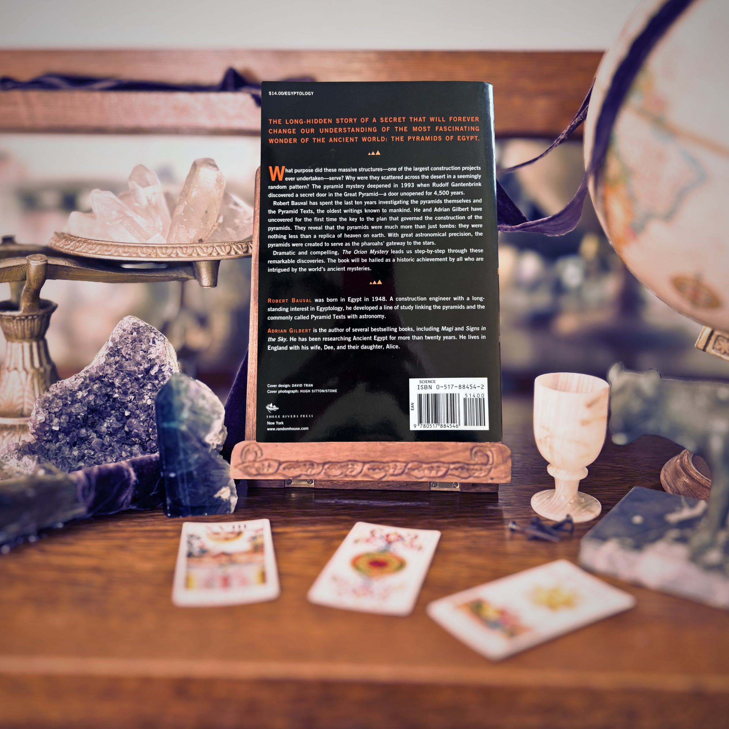 The Orion Mystery Unlocking the Secrets of the Pyramids | Robert Bauval & Adrian Gilbert | 1995 | Pre-Owned-Haus of Darkness, Haus of Light