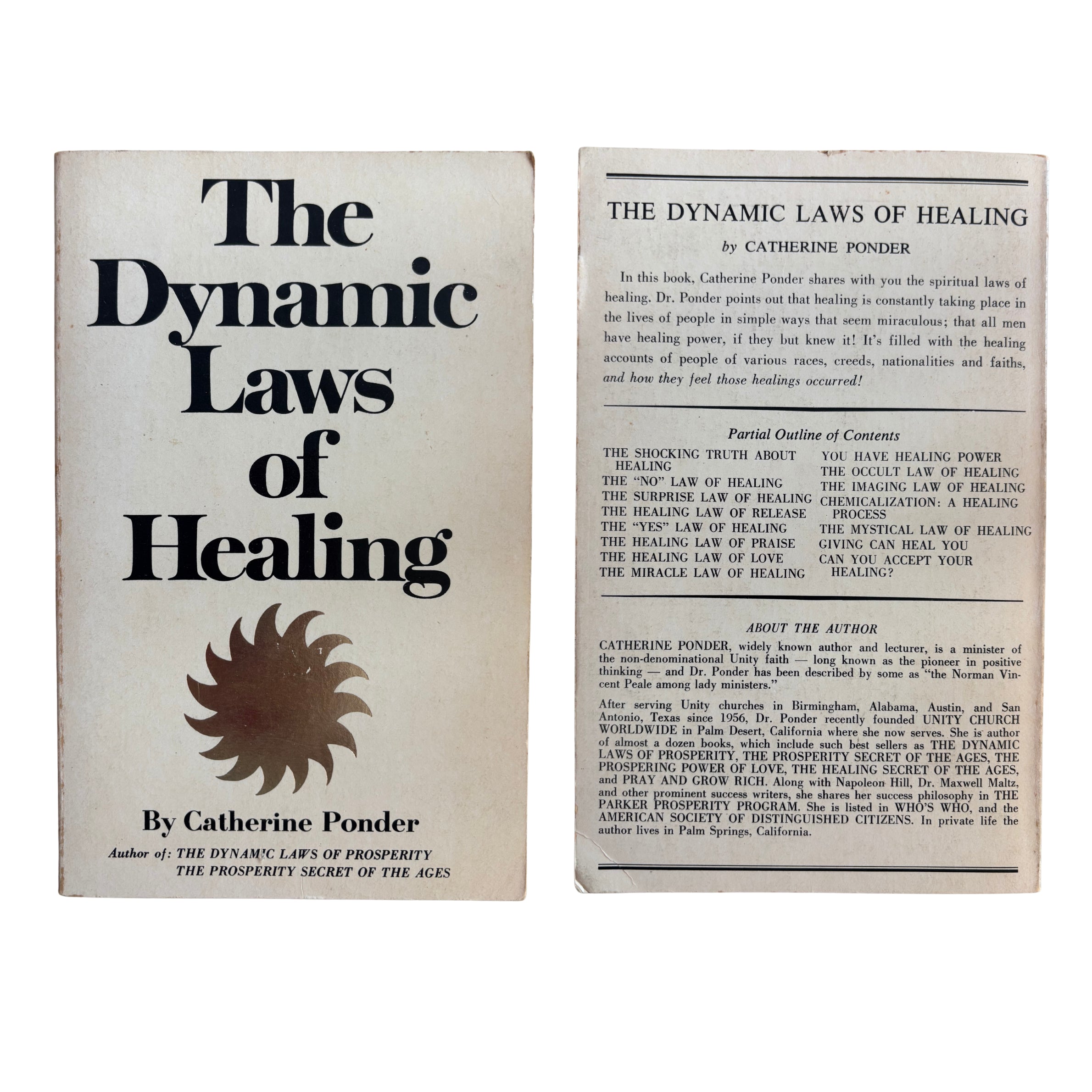 The Dynamic Laws of Healing | Catherine Ponder | 1978 | Pre-Owned-Haus of Darkness, Haus of Light