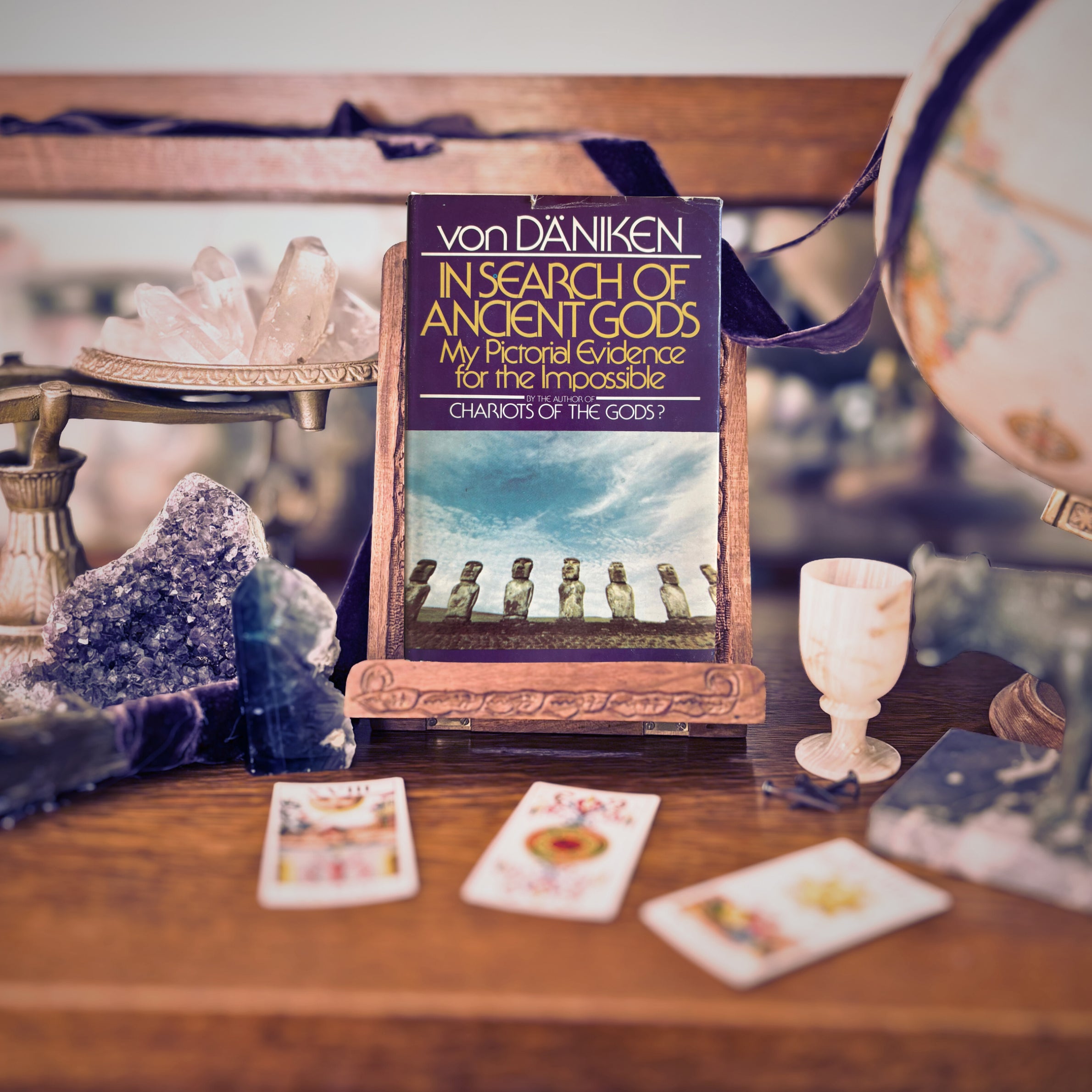 In Search of Ancient Gods | Erich von Daniken | 1973 | Pre-Owned-Haus of Darkness, Haus of Light