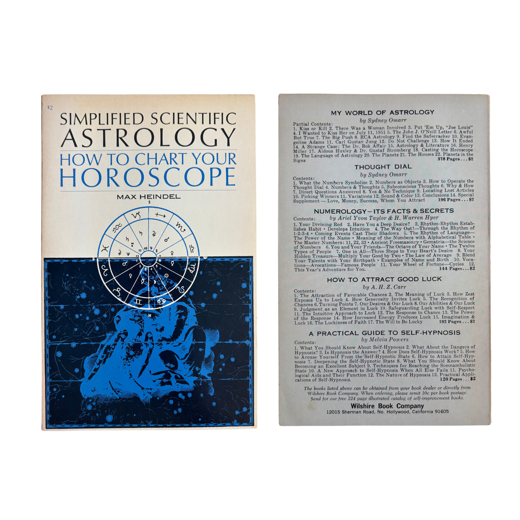 Simplified Scientific Astrology | Max Heindel | 1973 | Pre-Owned-Haus of Darkness, Haus of Light