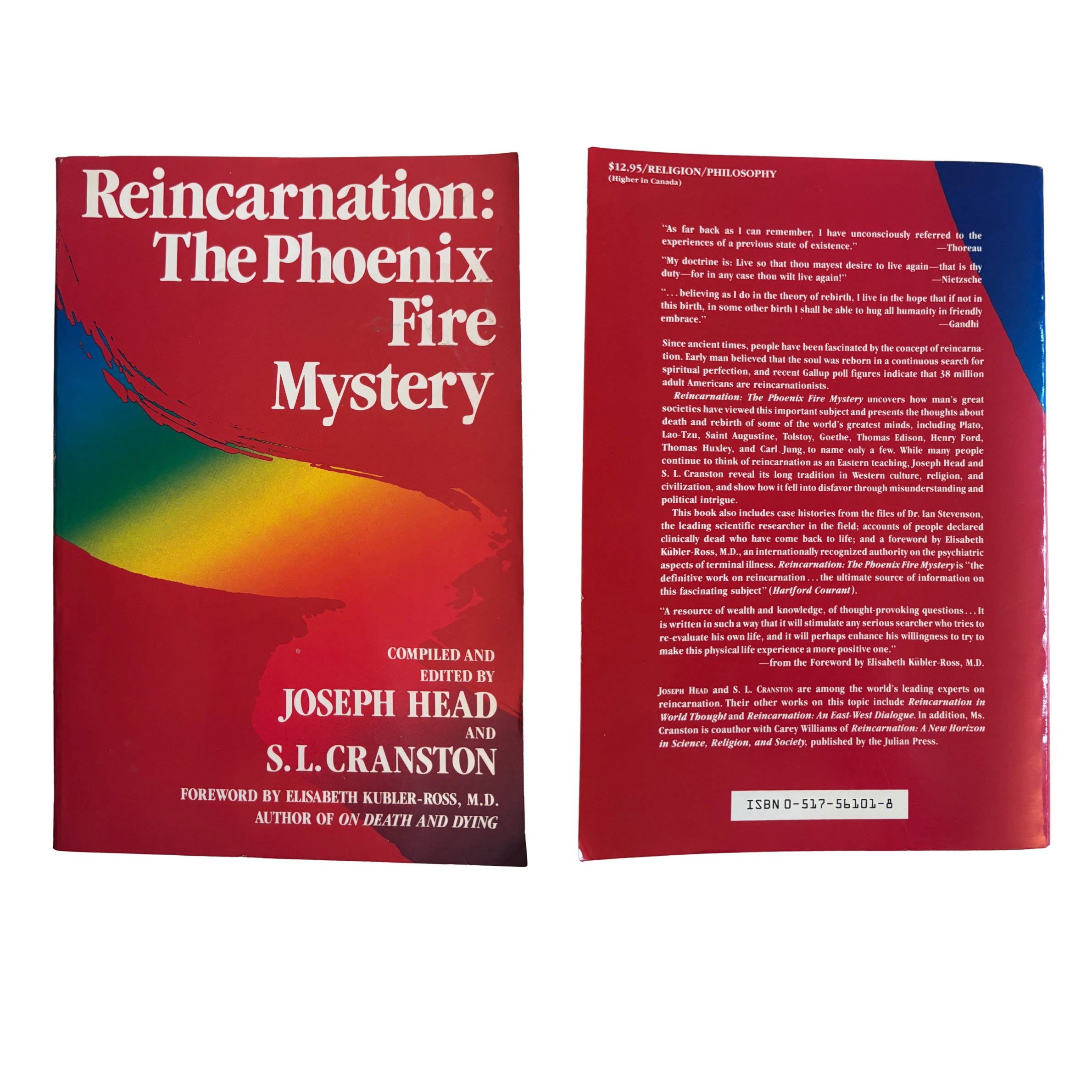 Reincarnation: The Phoenix Fire Mystery | Joseph Head & S. L. Cranston | 1977 | Pre-Owned-Haus of Darkness, Haus of Light