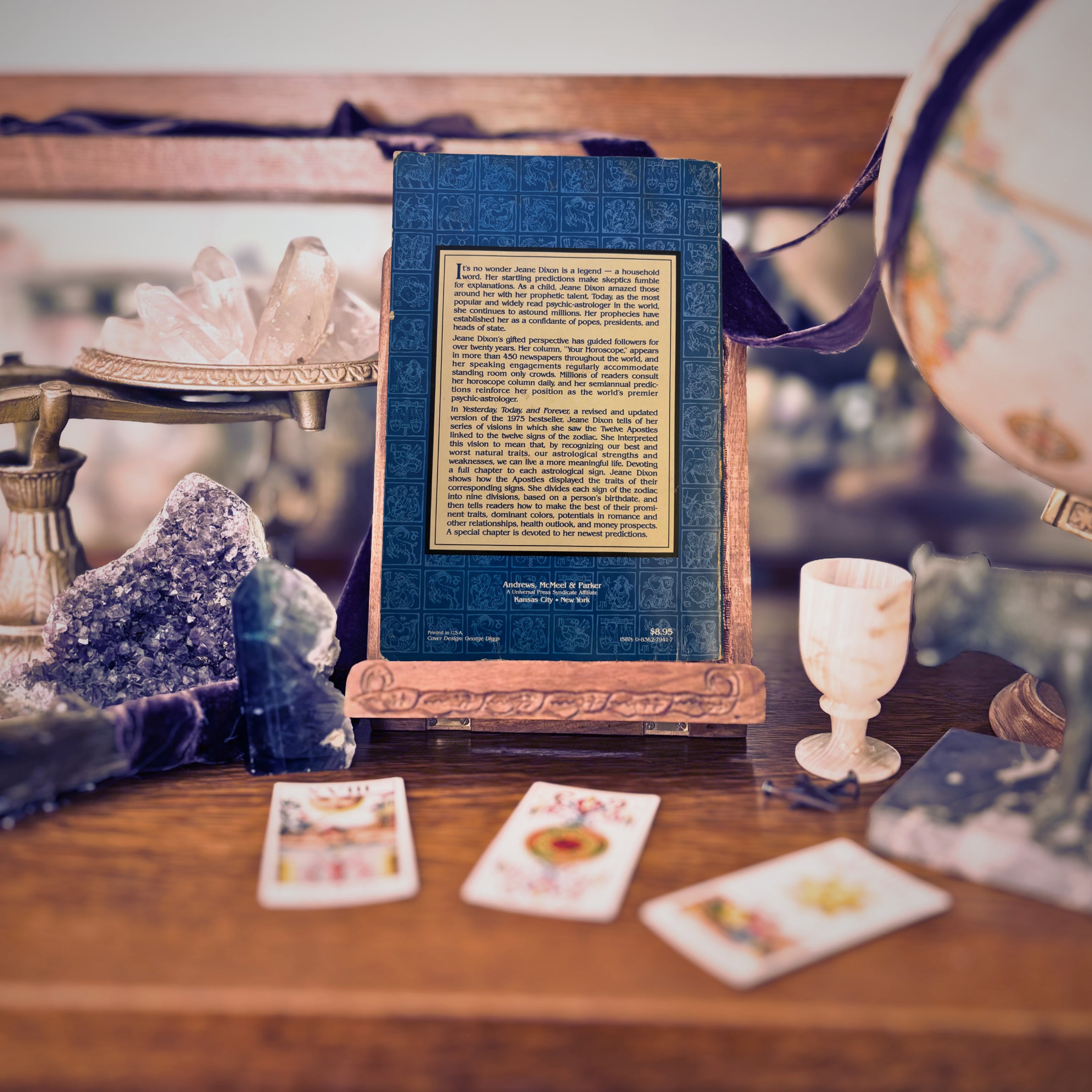 Yesterday, Today and Forever: How Astrology Can Help You Find Your Place in Gods Plan | Jeane Dixon | 1987 | Pre-Owned-Haus of Darkness, Haus of Light