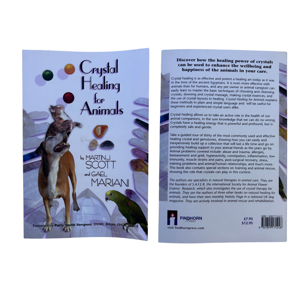 Crystal Healing for Animals | Martin J. Scott & Gael Mariani | 2002 | Pre-Owned-Haus of Darkness, Haus of Light