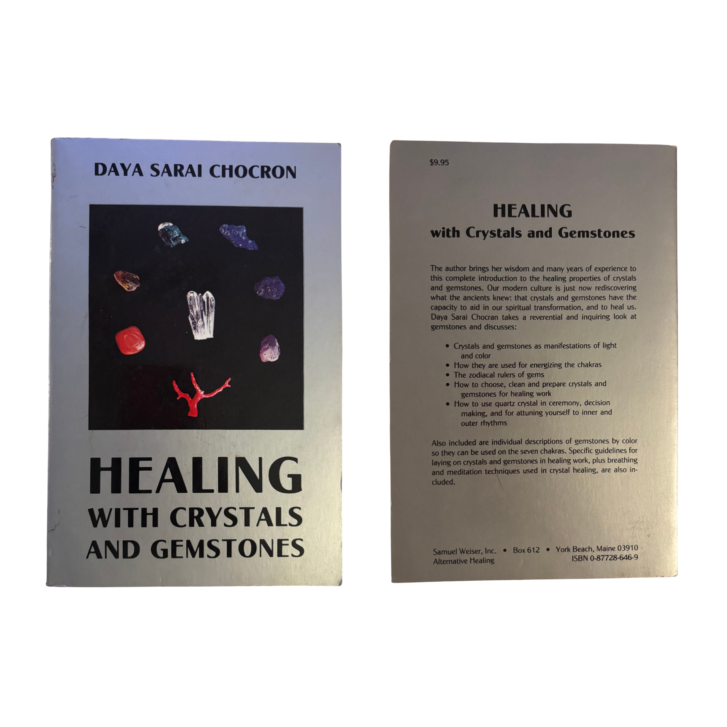 Healing with Crystals and Gemstone | Daya Sarai Chocron | 2003 | Pre-Owned-Haus of Darkness, Haus of Light