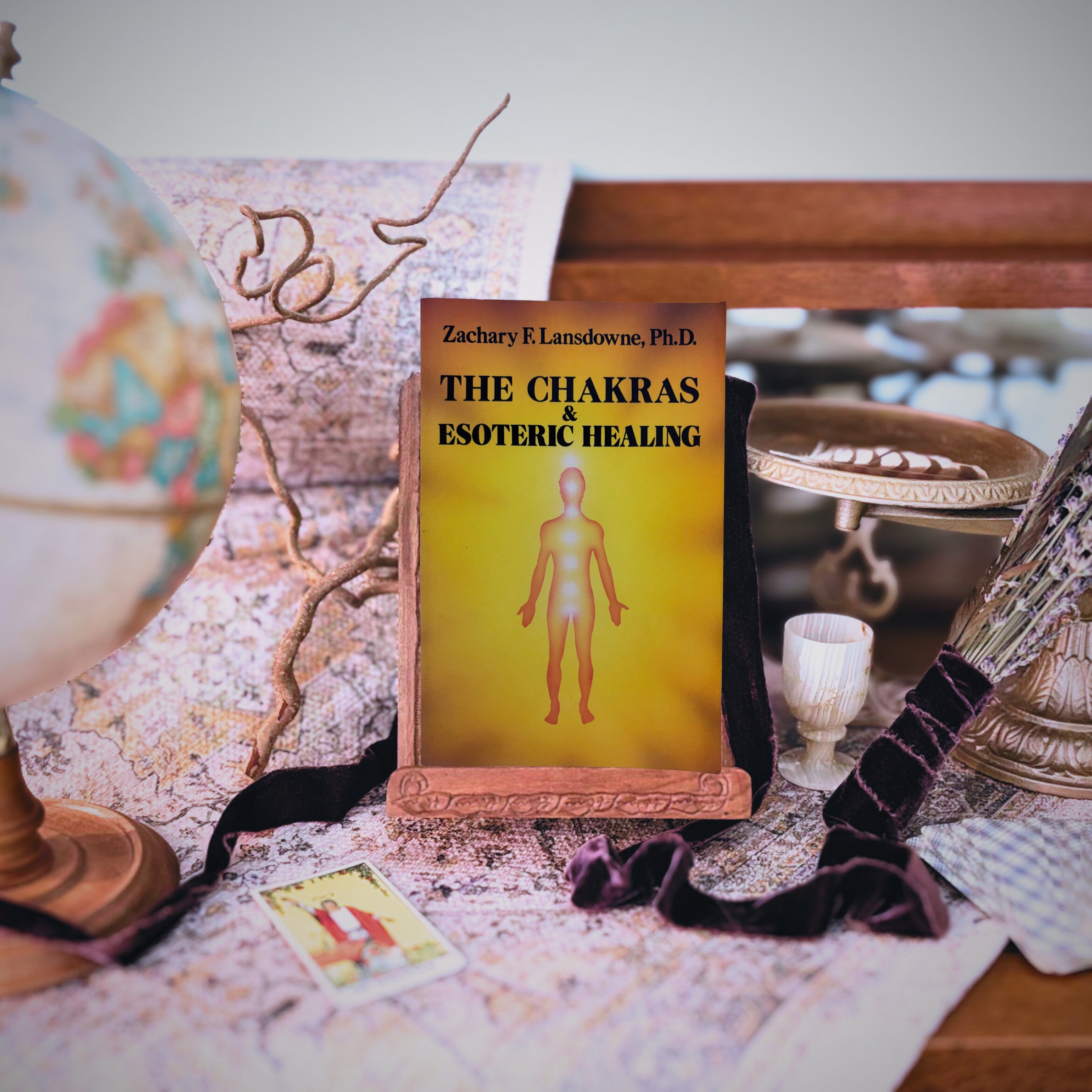 The Chakras and Esoteric Healing Zachary F. Lansdowne Phd | 1986 | Pre-Owned-Haus of Darkness, Haus of Light