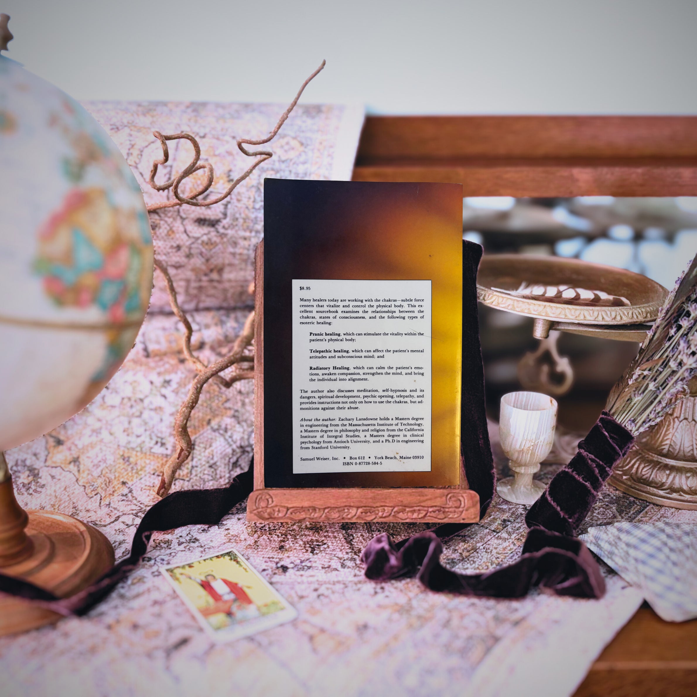 The Chakras and Esoteric Healing Zachary F. Lansdowne Phd | 1986 | Pre-Owned-Haus of Darkness, Haus of Light