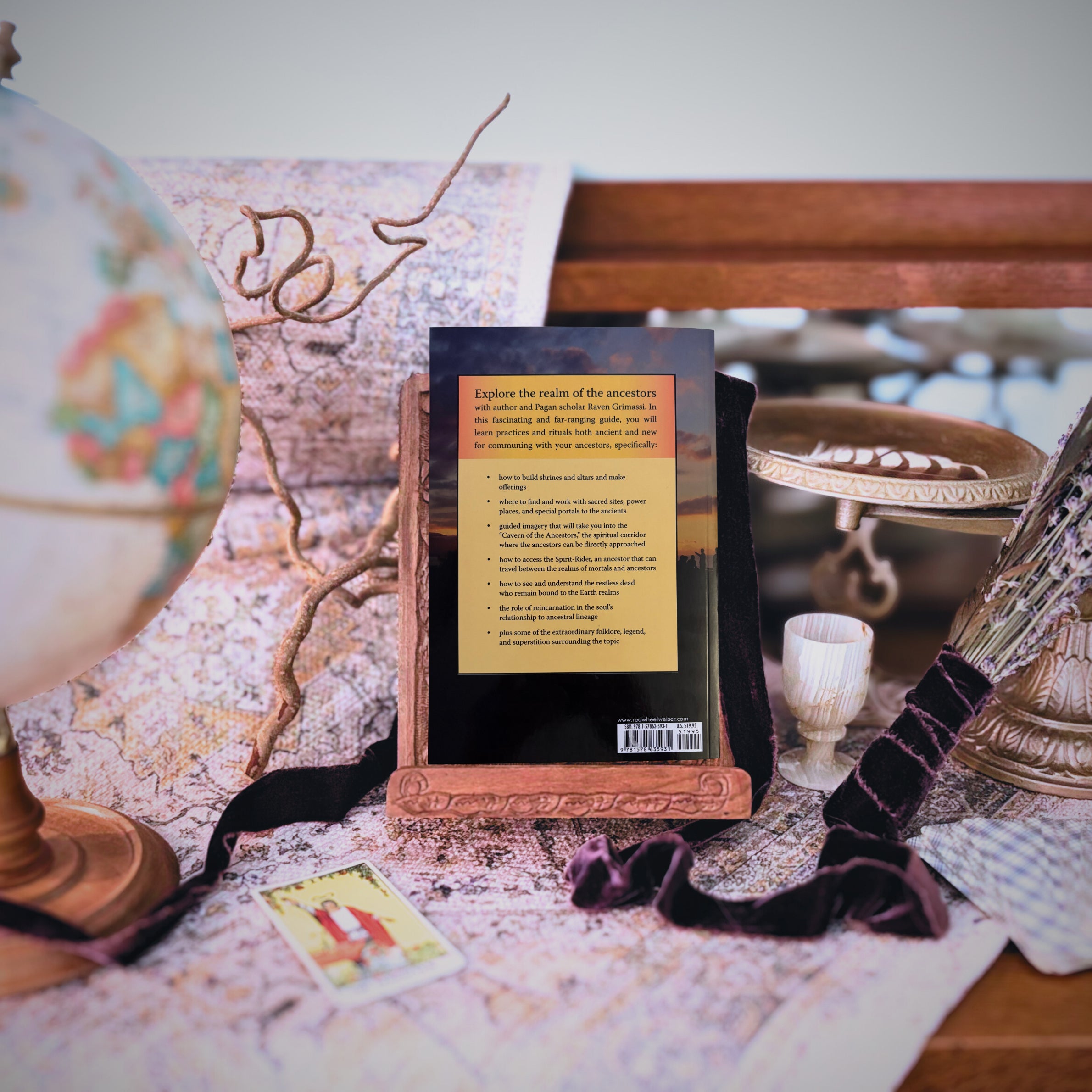 Communing with the Ancestors | Raven Grimassi | 2016 | Pre-Owned-Haus of Darkness, Haus of Light