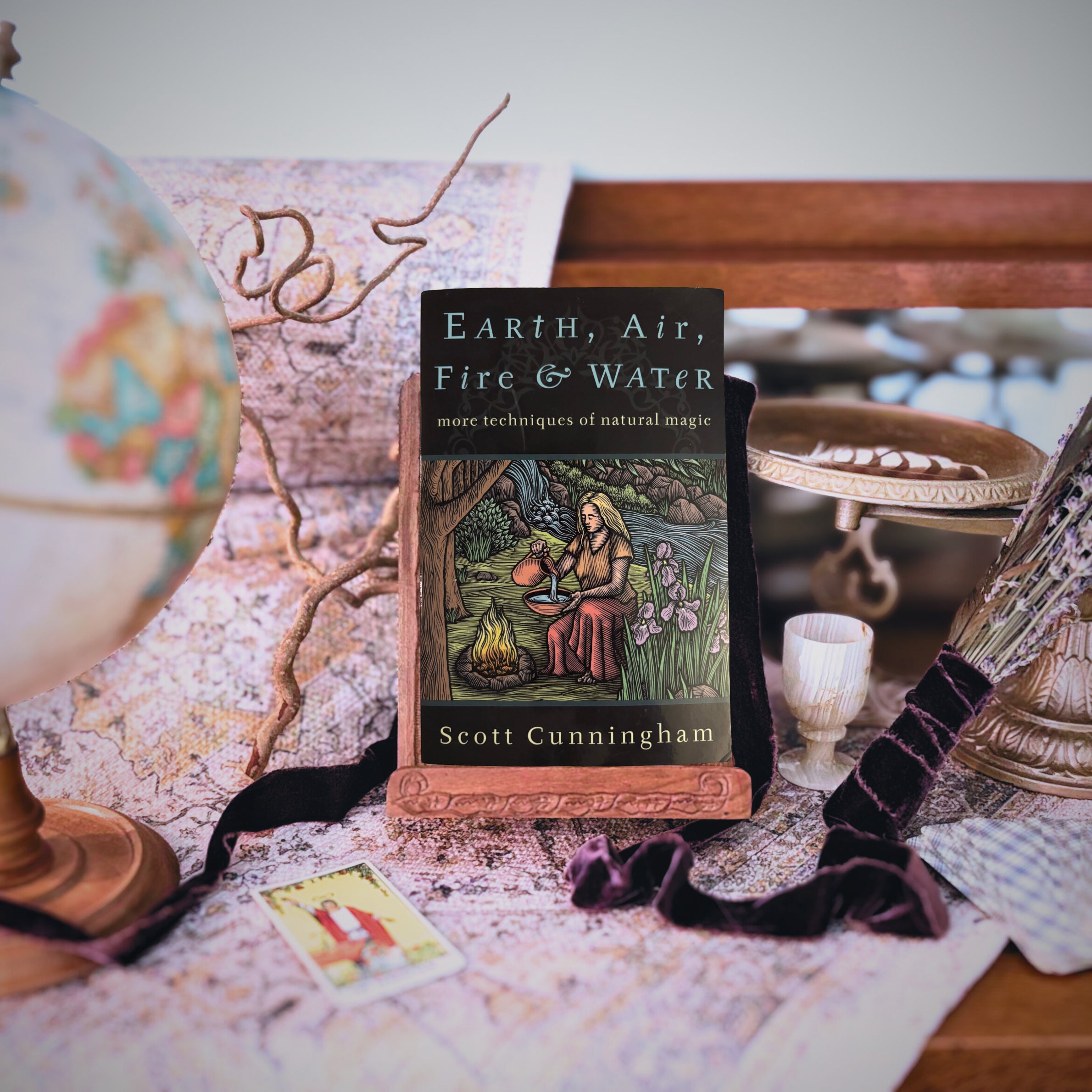 Earth, Air, Fire and Water | Scott Cunningham | 2016 | Pre-Owned-Haus of Darkness, Haus of Light