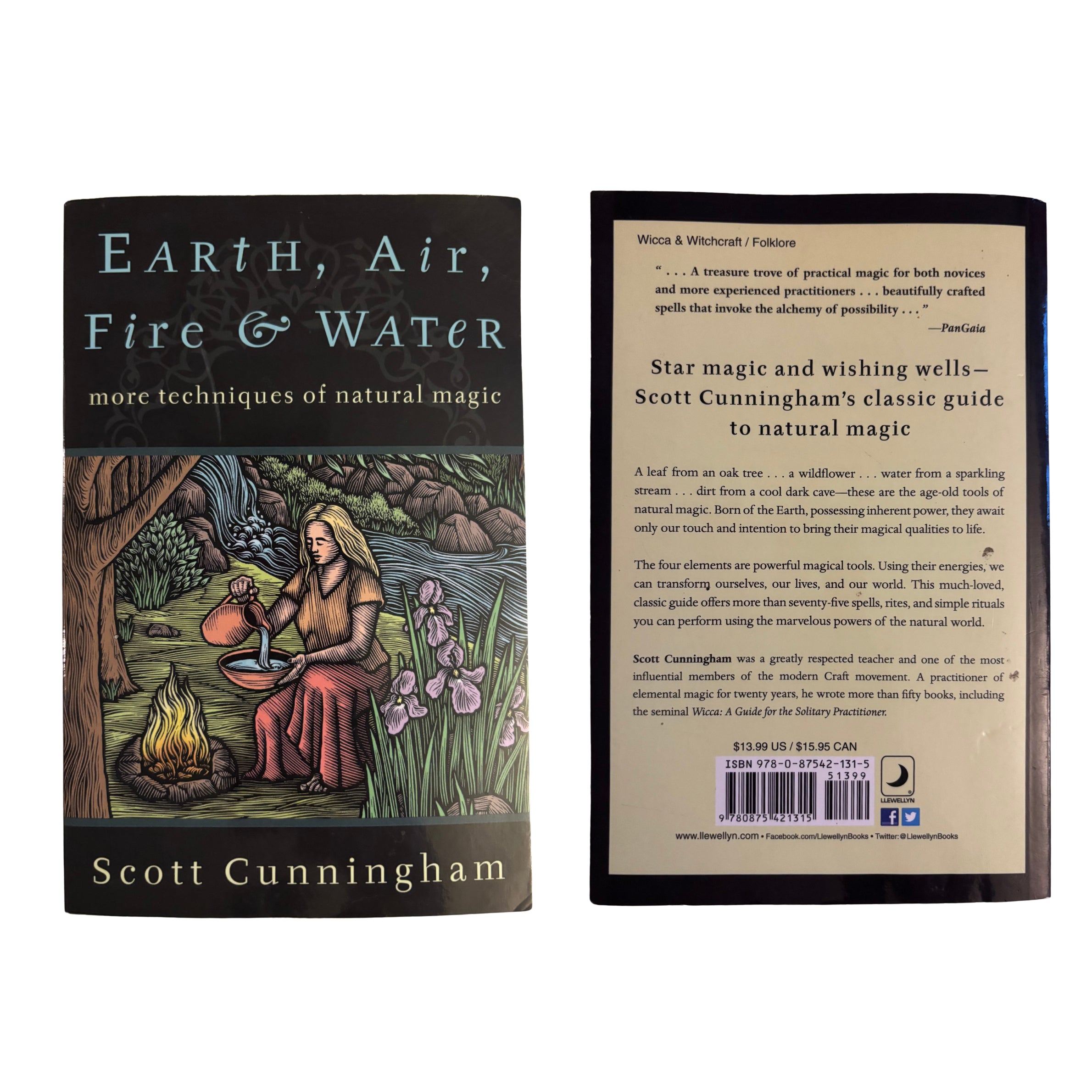 Earth, Air, Fire and Water | Scott Cunningham | 2016 | Pre-Owned-Haus of Darkness, Haus of Light