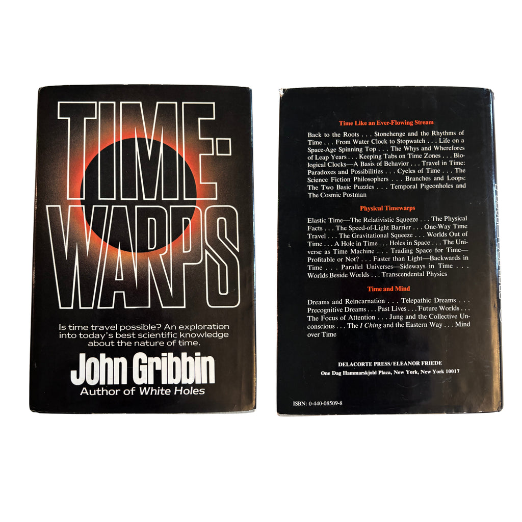 Time Warps | John Gribbin | 1979 | Pre-Owned-Haus of Darkness, Haus of Light