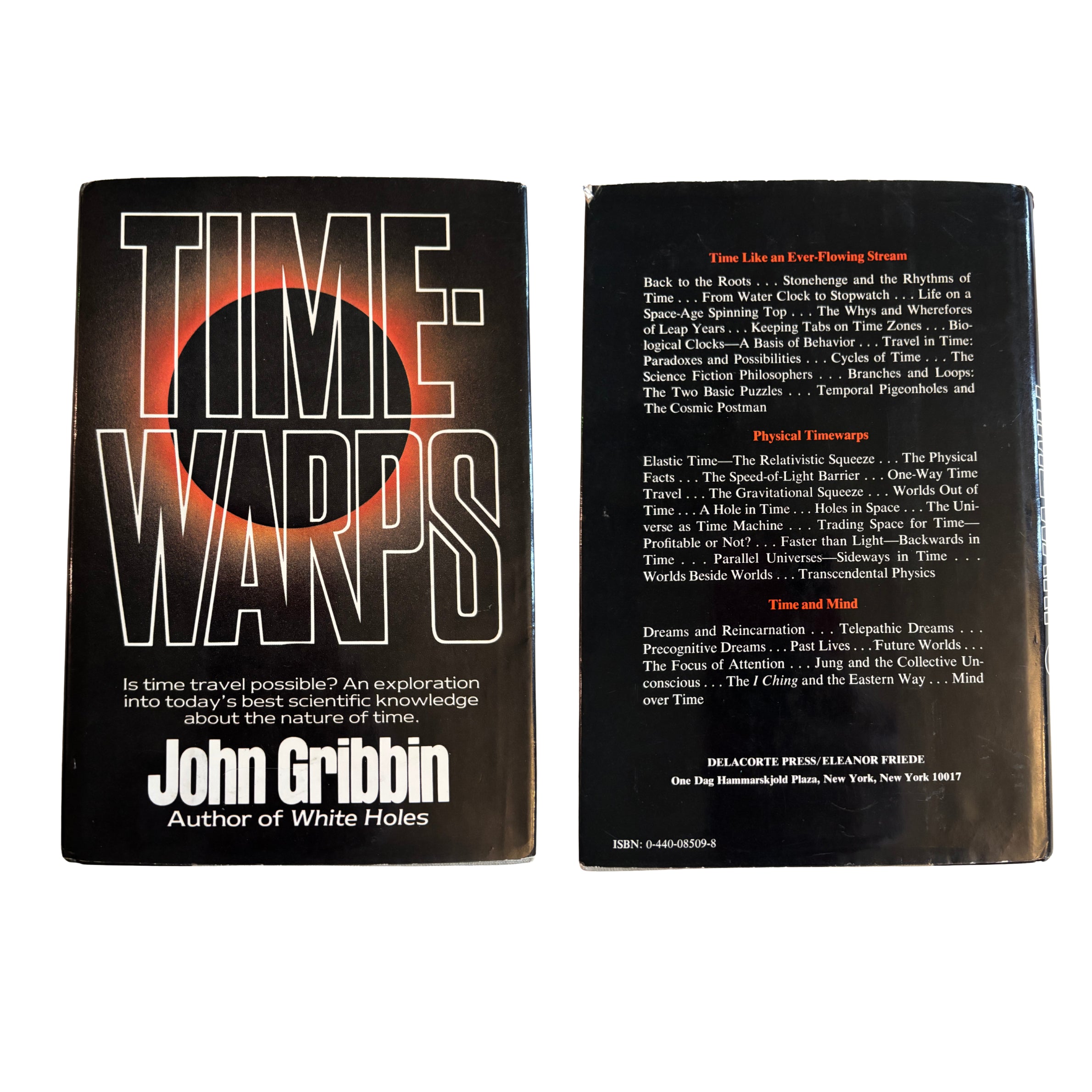 Time Warps | John Gribbin | 1979 | Pre-Owned-Haus of Darkness, Haus of Light