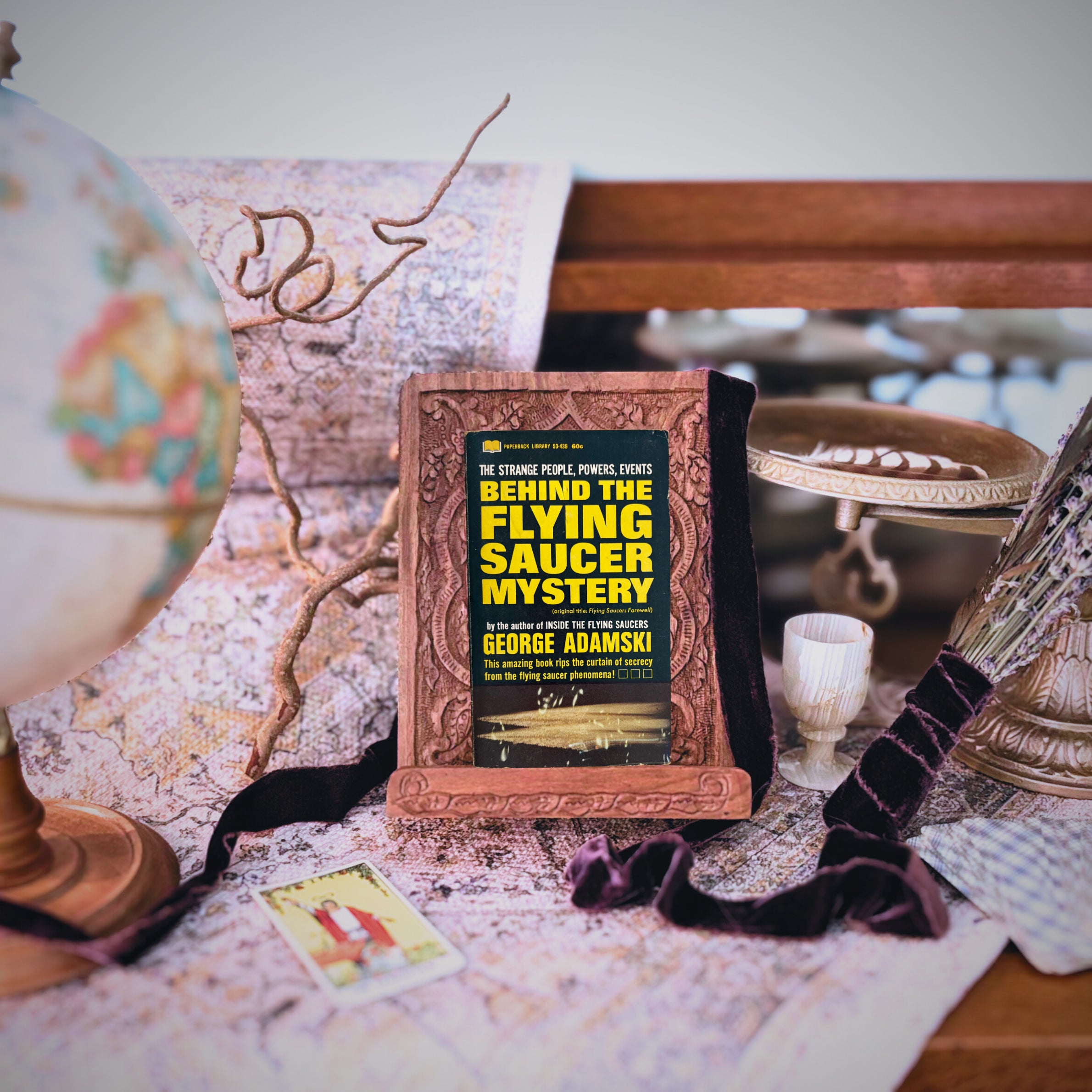 Behind the Flying Saucer Mystery | George Adamski | 1967 | Pre-Owned-Haus of Darkness, Haus of Light