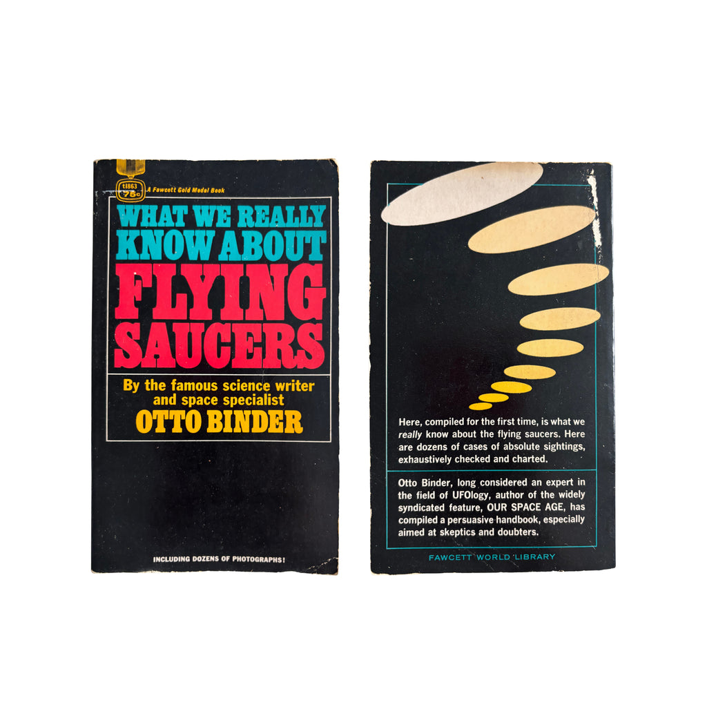 What We Really Know About Flying Saucers | Otto Binder | 1967 | Pre-Owned-Haus of Darkness, Haus of Light