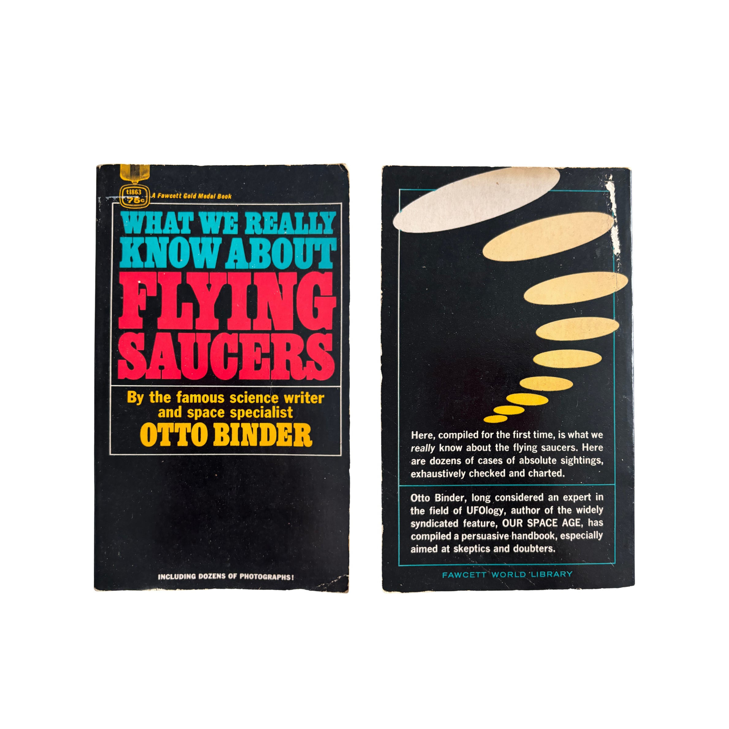 What We Really Know About Flying Saucers | Otto Binder | 1967 | Pre-Owned-Haus of Darkness, Haus of Light